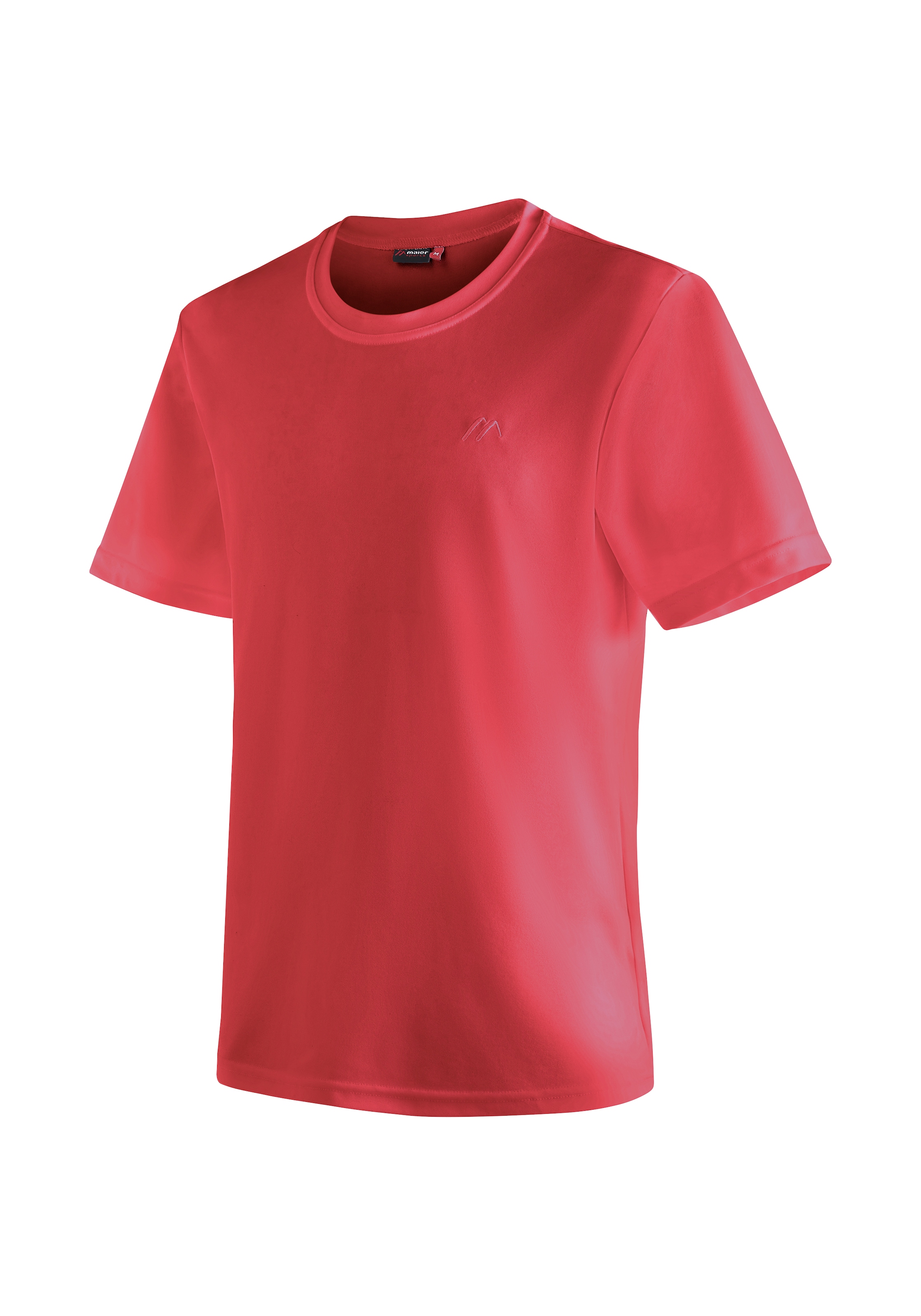 Maier Sports Funktionsshirt »Walter«, Herren T-Shirt, rundhals pique Outdoorshirt, schnelltrocknend