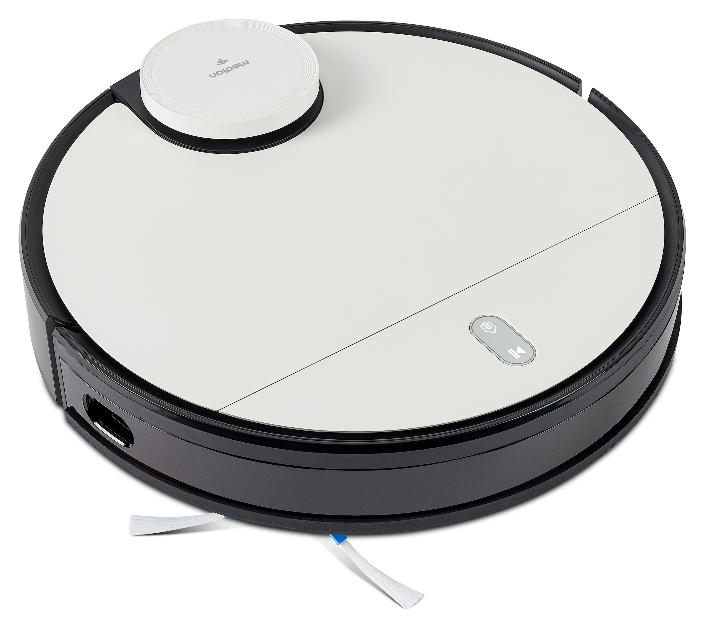 Medion® Nass-Trocken-Saugroboter »MD 20040 X40 SW«, App und Alexa Steuerung, Betriebszeit bis zu 110 min