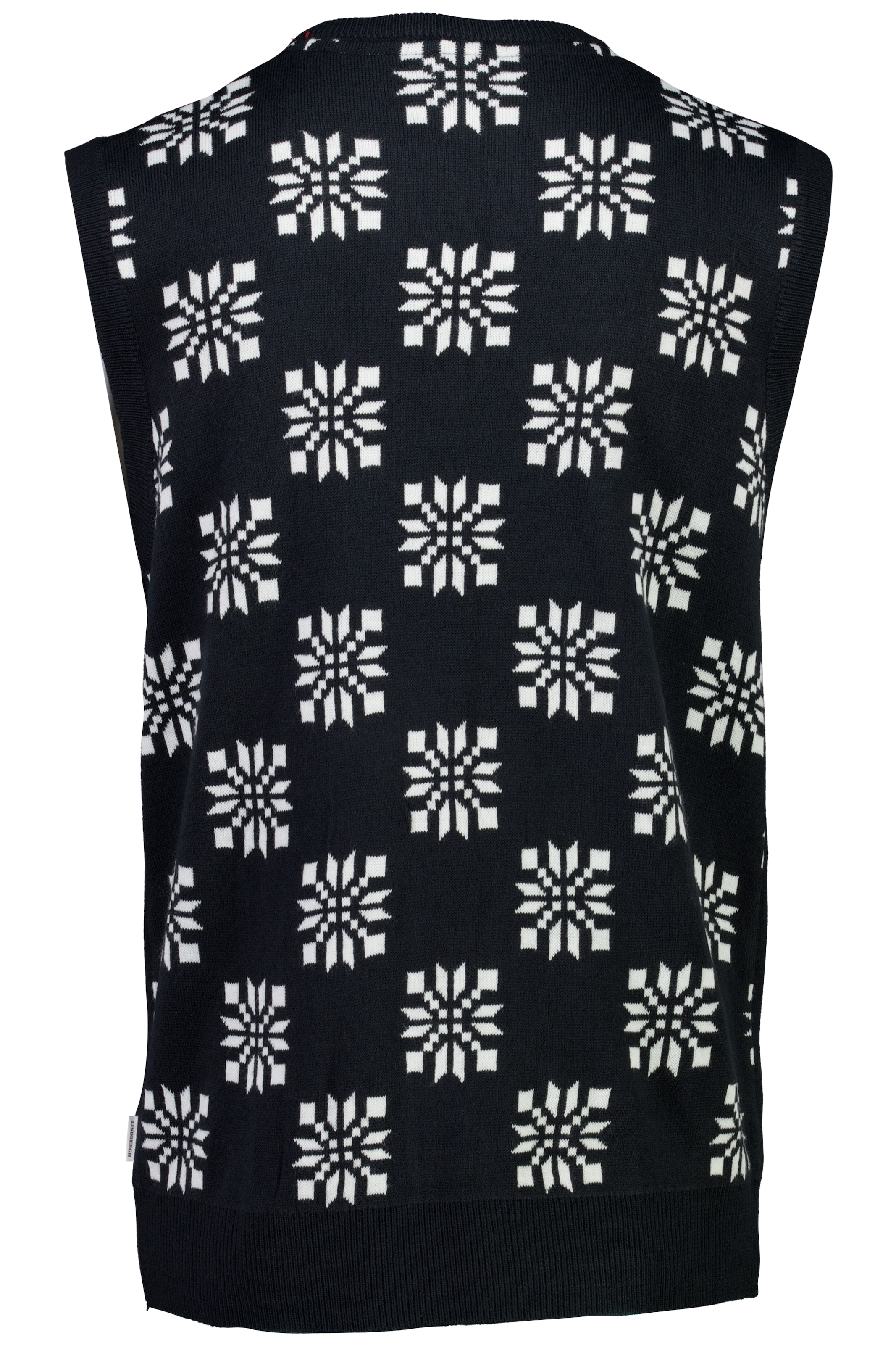 LINDBERGH Pullunder , mit weihnachtlichem Intarsien Muster
