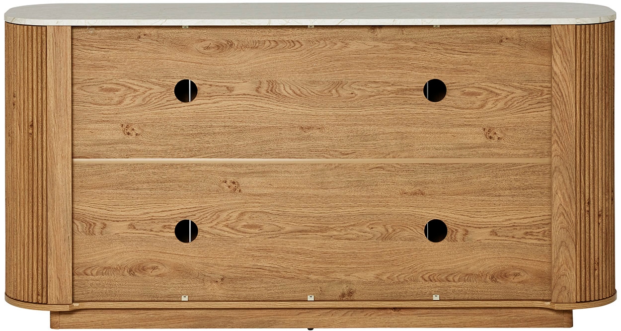 Jahnke Sideboard »STRING SB 160« 1 Stk. tlg. Sideboard, 4-türig, Marmor-Look, Breite 159,5 cm
