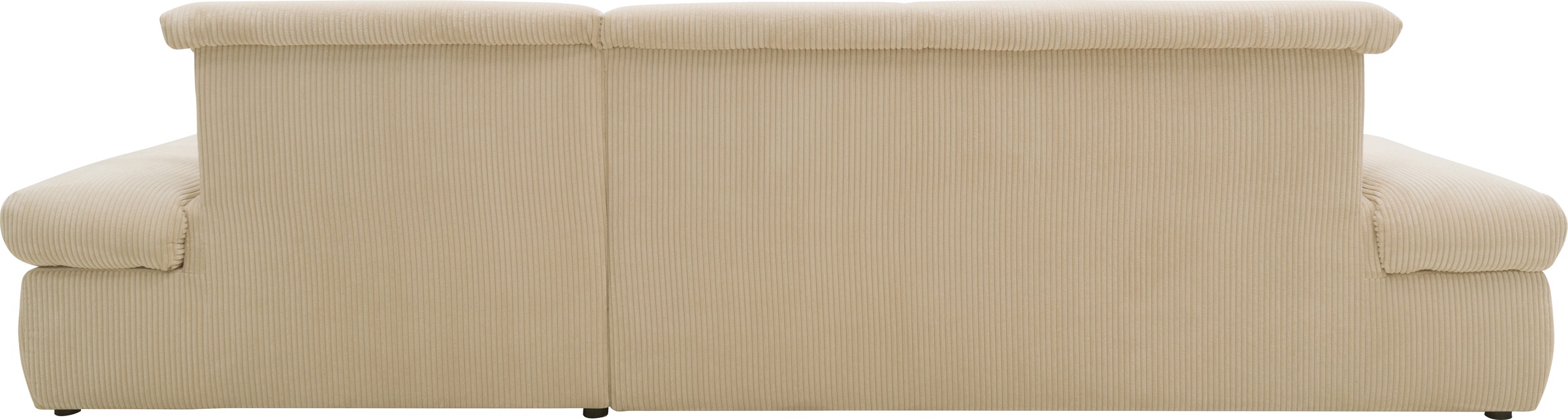 DOMO collection Ecksofa »Moric B/T/H 300/172/80 cm, auch in Cord, L-Form«, XXL-Format, wahlweise auch mit Bettfunktion und Armverstellung