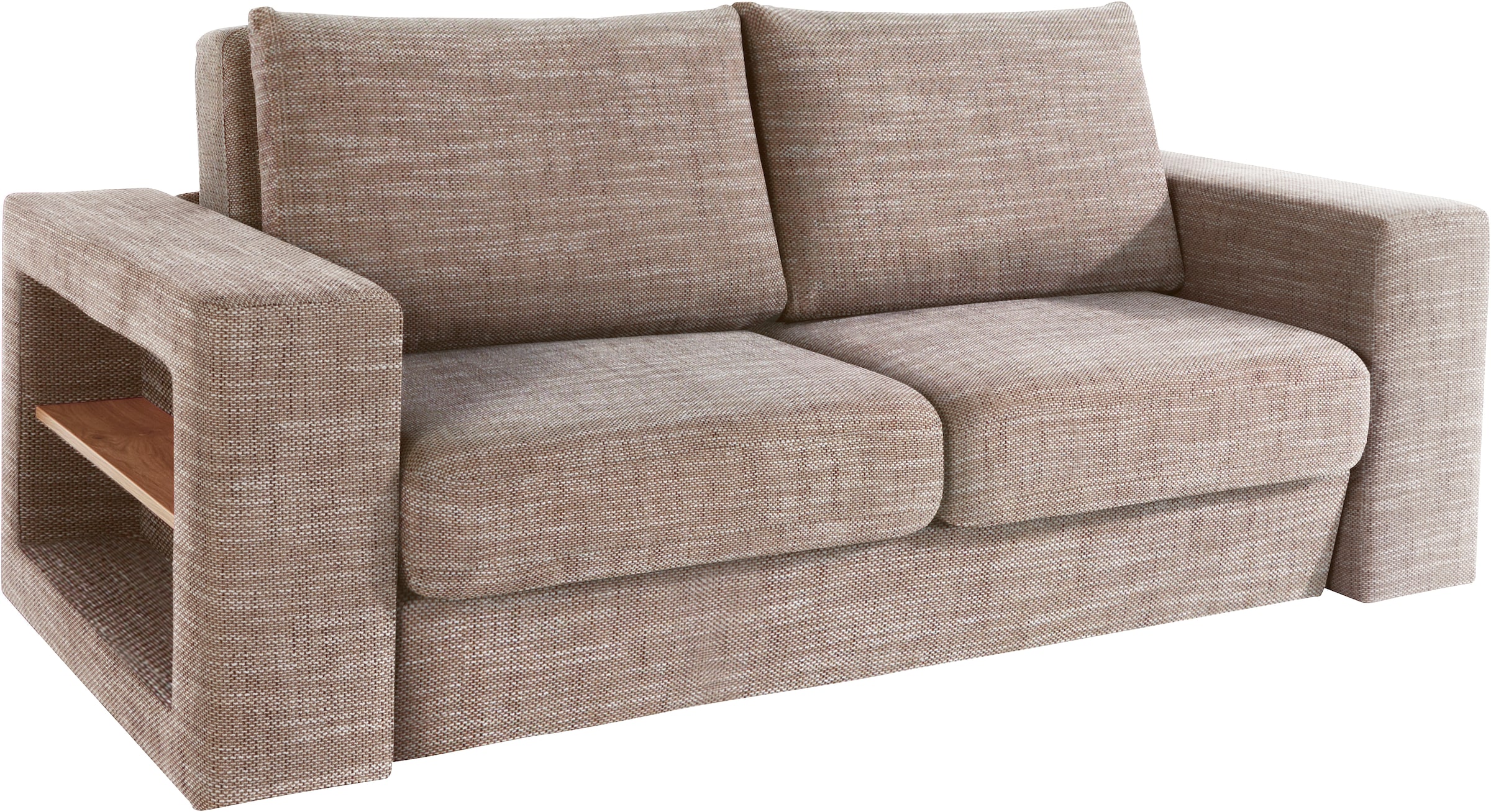 LOOKS by Wolfgang Joop 3-Sitzer »Looksvb« Verwandlungssofa: aus Sofa wird Sofa mit 2 Hockern, mit Regalfunktion