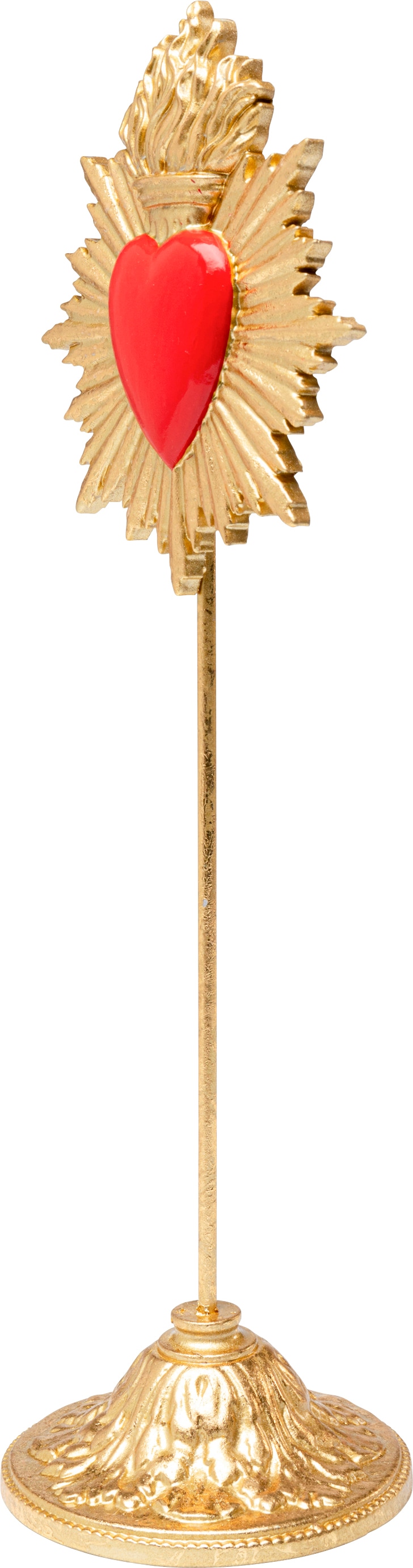 Kare Design Dekoobjekt »Flaming Heart 31cm«