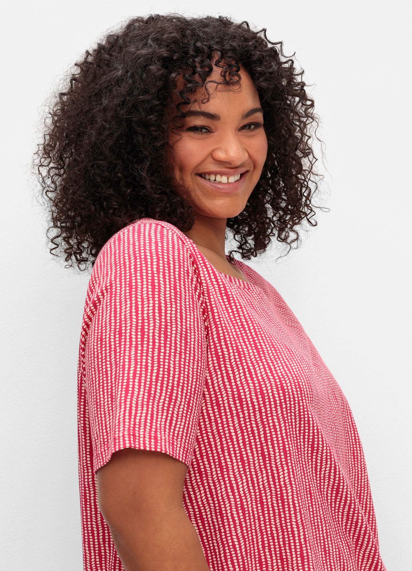 Sheego Kurzarmshirt »Rundhalsshirt« 1 Stk.