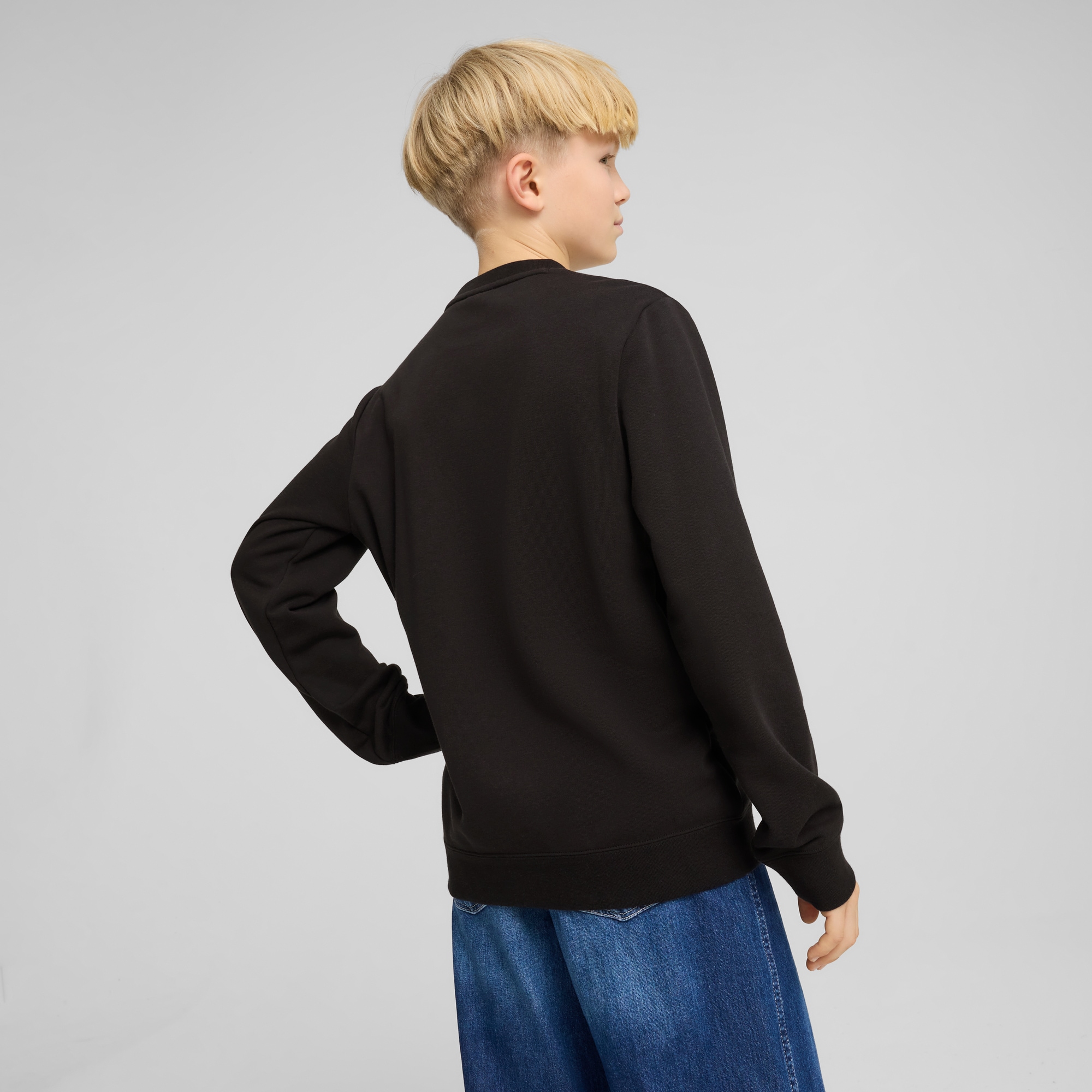 PUMA Sweatshirt »ESS NO 1 LOGO CREW TR B«, für Jugendliche, sportlicher Stil, Rundhalsausschnitt, ohne Kapuze
