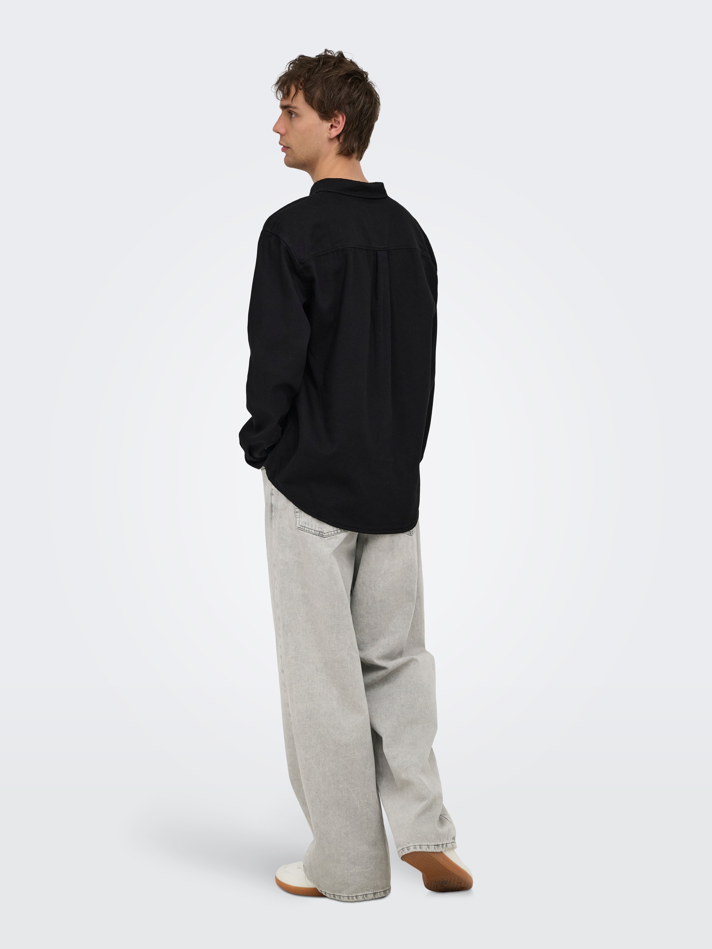 ONLY & SONS Jeanshemd »ONSORSON REGULAR YFM DNM SHIRT NOOS« Baumwolle, normal geschnitten