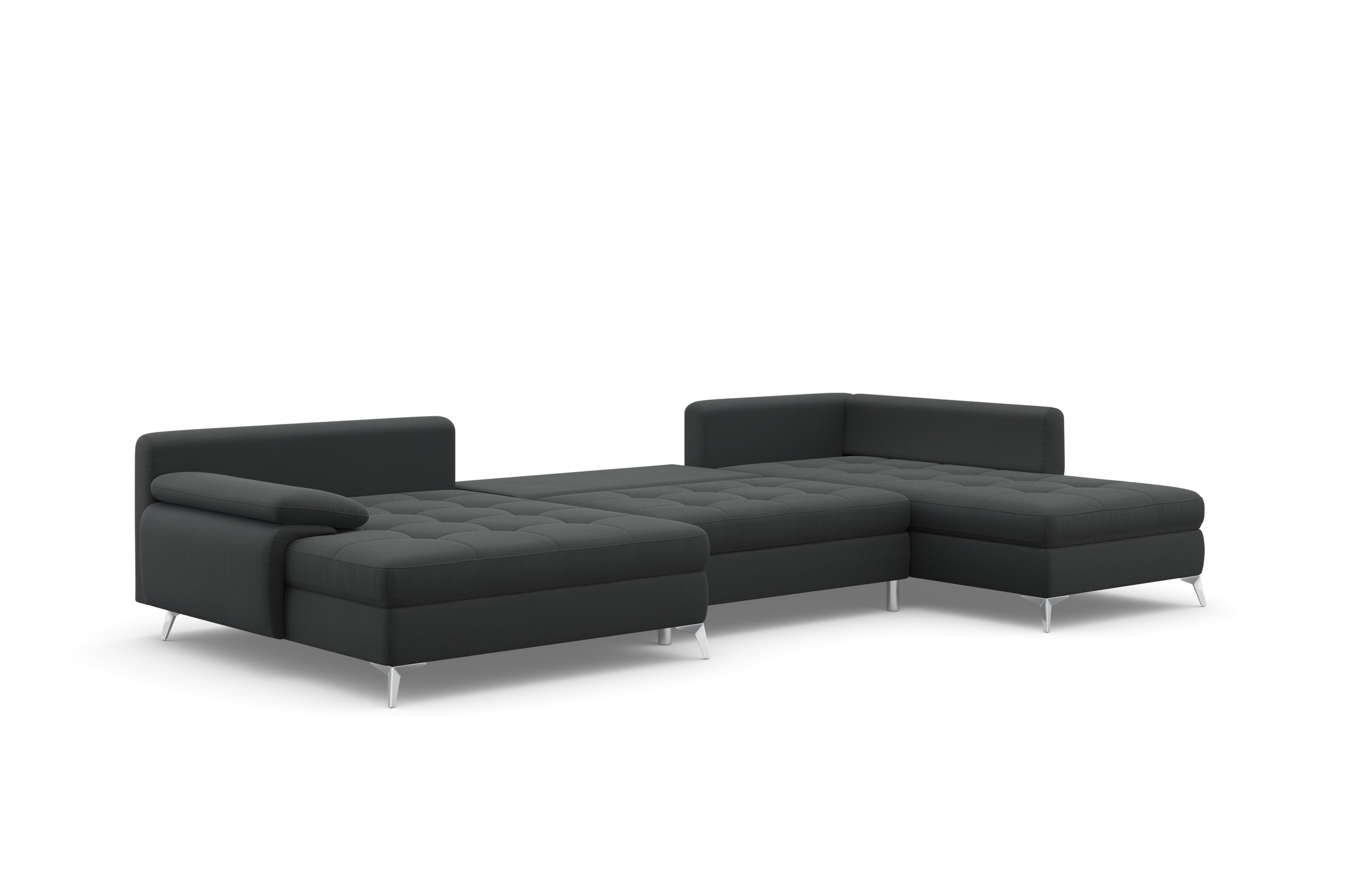 sit&more Wohnlandschaft »Latigo U-Form«, mit Mega-Recamiere, wahlweise mit Bettfunktion und Bettkasten