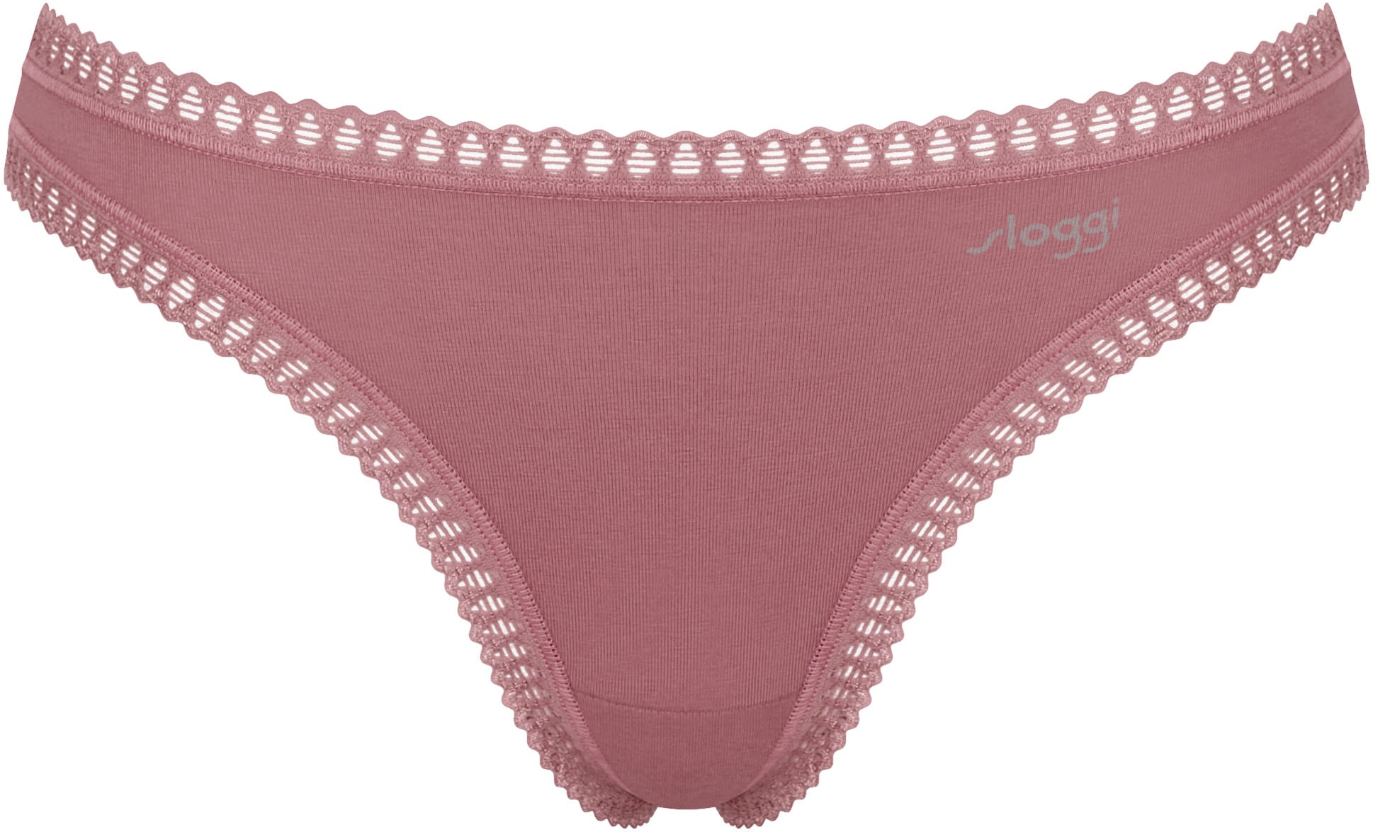 sloggi Slip »GO Crush String C3P«, (3er Pack), mit Spitzendetails