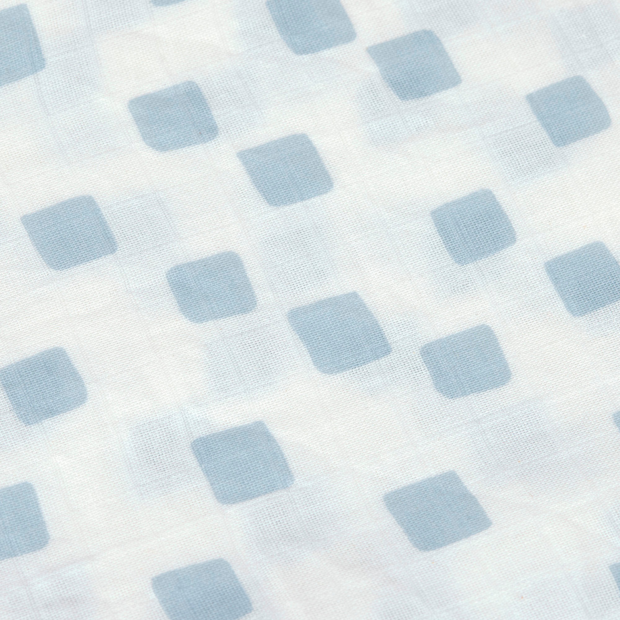 LÄSSIG Stoffwindeln »Mullwindeln, M, Happy Fruits, blue« GOTS made with organic materials, zertifiziert durch BCS 27262