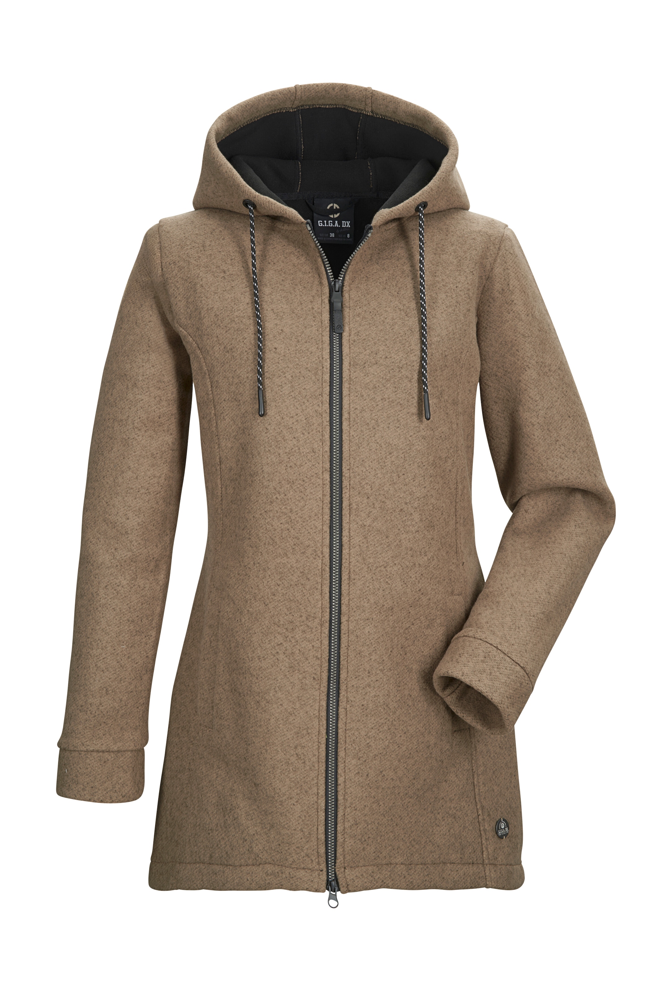 G.I.G.A. DX by killtec Fleecejacke »GW 42 WMN PRK« Strickfleeceparka mit 2-Wege-Reißverschluss und Kapuze
