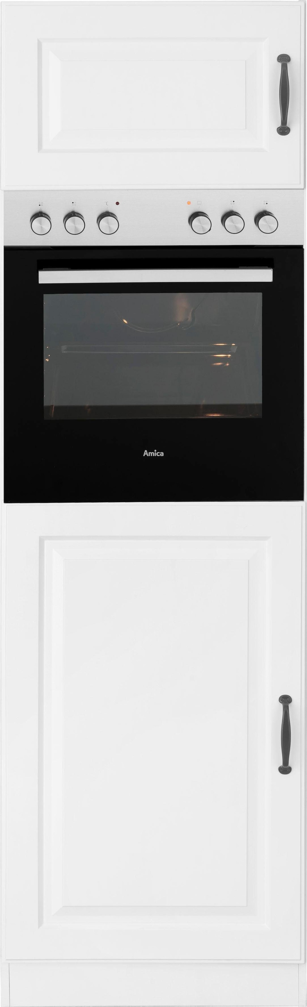 wiho Küchen Backofen/Kühlumbauschrank »Erla«, 60 cm breit mit  Kassettenfront auf Rechnung kaufen