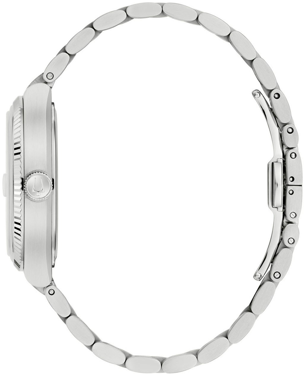 Bulova Quarzuhr »Super Seville«, Armbanduhr, Damenuhr, Herrenuhr, unisex, analog, Edelstahlarmband