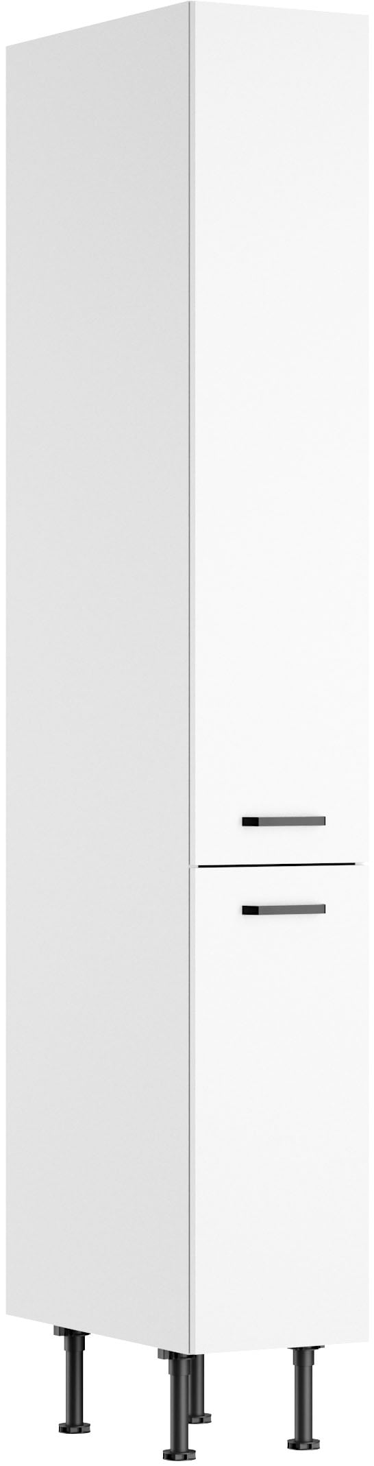 KOCHSTATION Apothekerschrank »KS-Paula« 30 cm breit, 211 cm hoch, mit 2 Auszügen, 5 Ablagen
