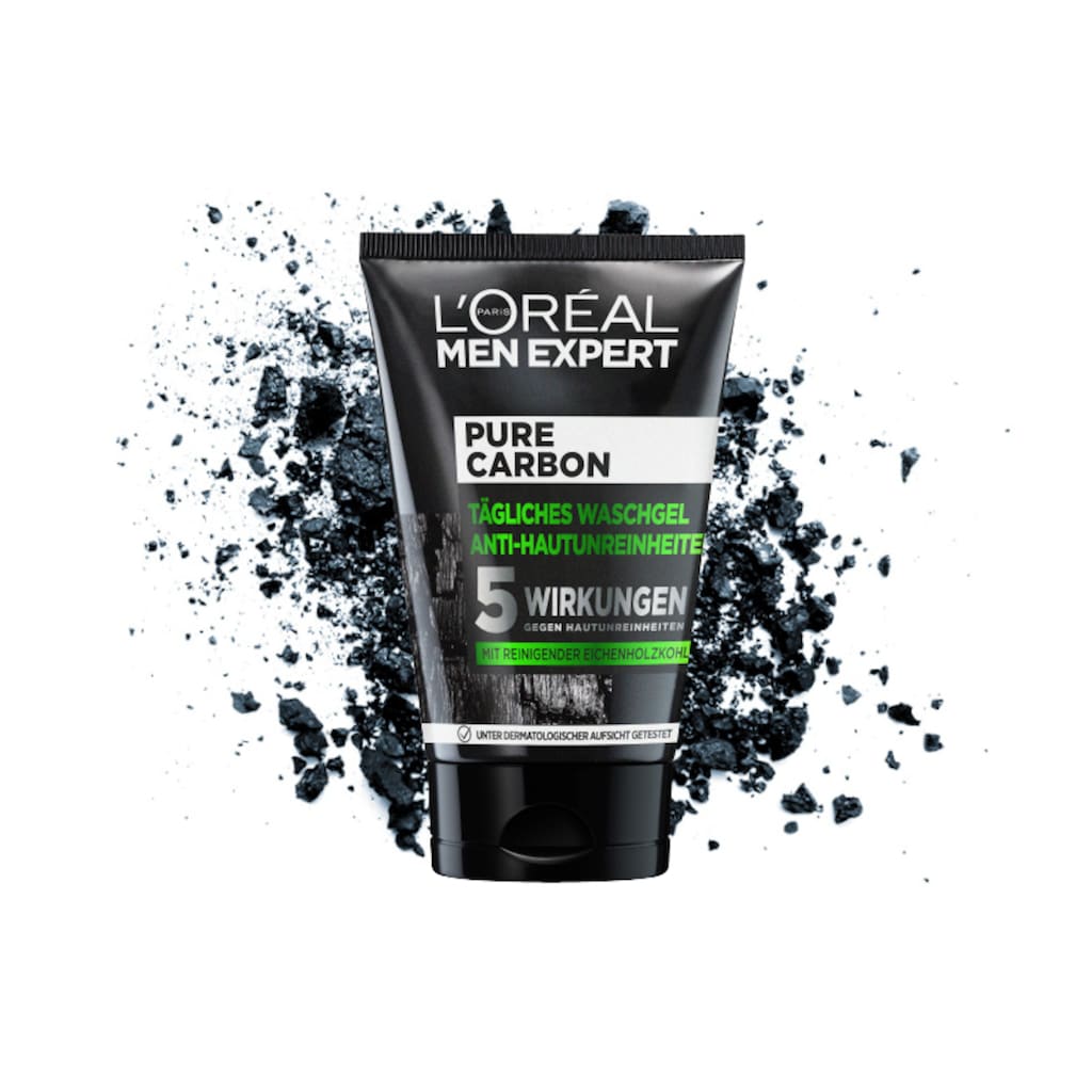 L'ORÉAL PARIS MEN EXPERT Gesichtsreinigungsgel »Pure Charcoal«