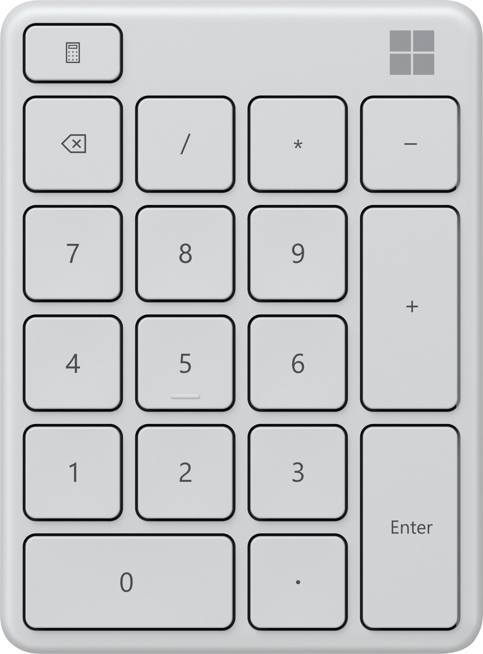 Microsoft Tastatur »MS Number Pad Black«