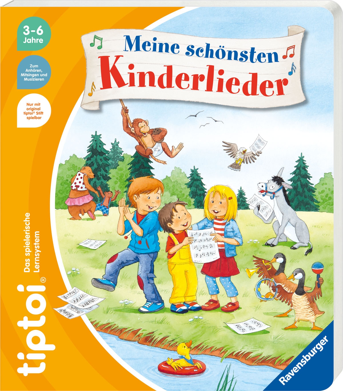 Ravensburger Buch »tiptoi® Meine schönsten Kinderlieder«, Made in Europe
