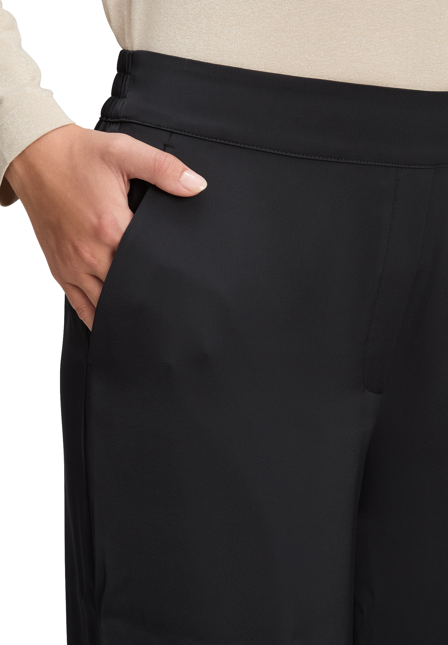 Betty&Co Schlupfhose »Schlupfhose mit weitem Bein«