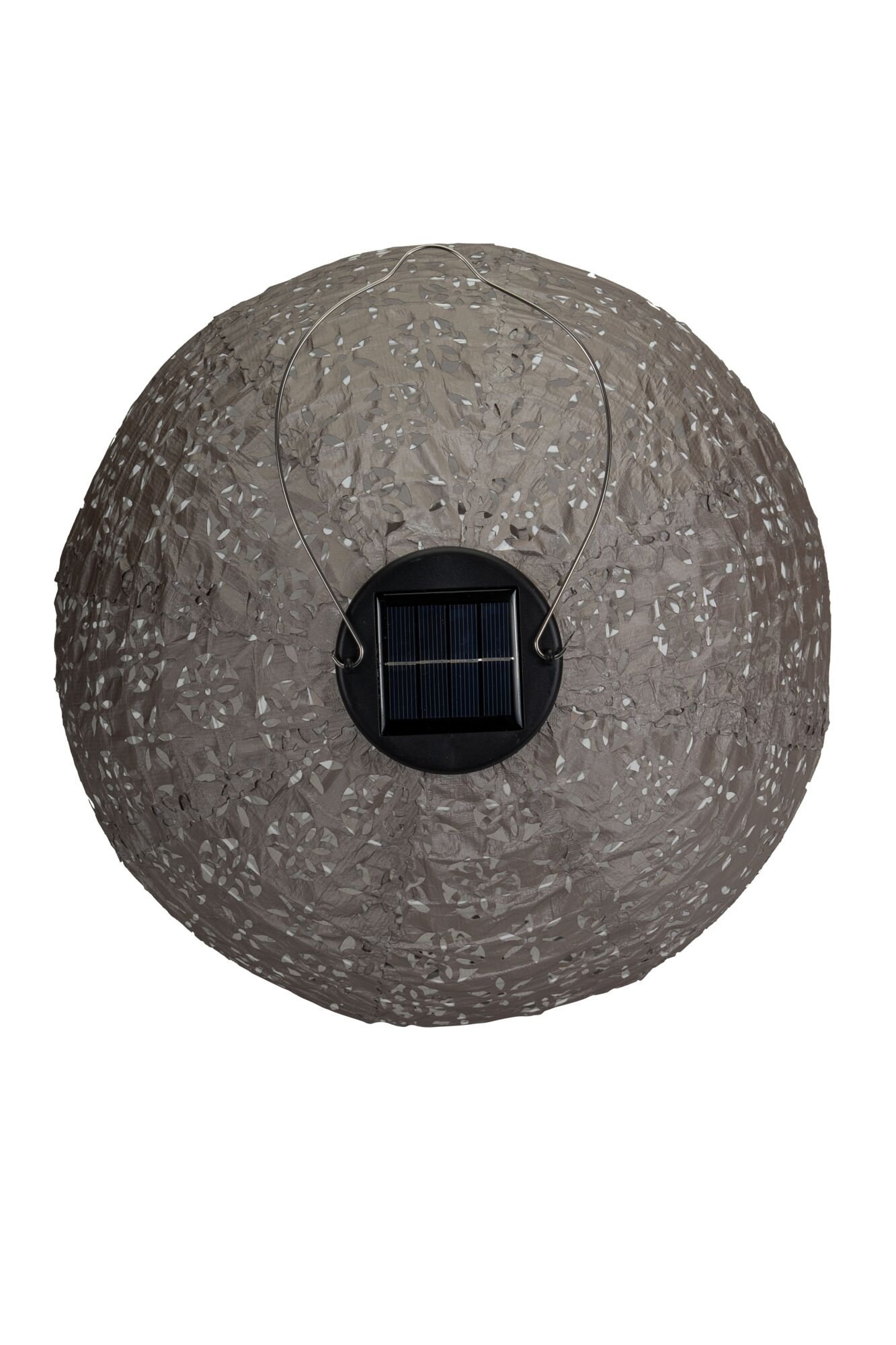 Pauleen LED Solarleuchte »Sunshine Dreamer Lampion Solar taupe Tyvek Vlies«, 1 flammig, Laterne