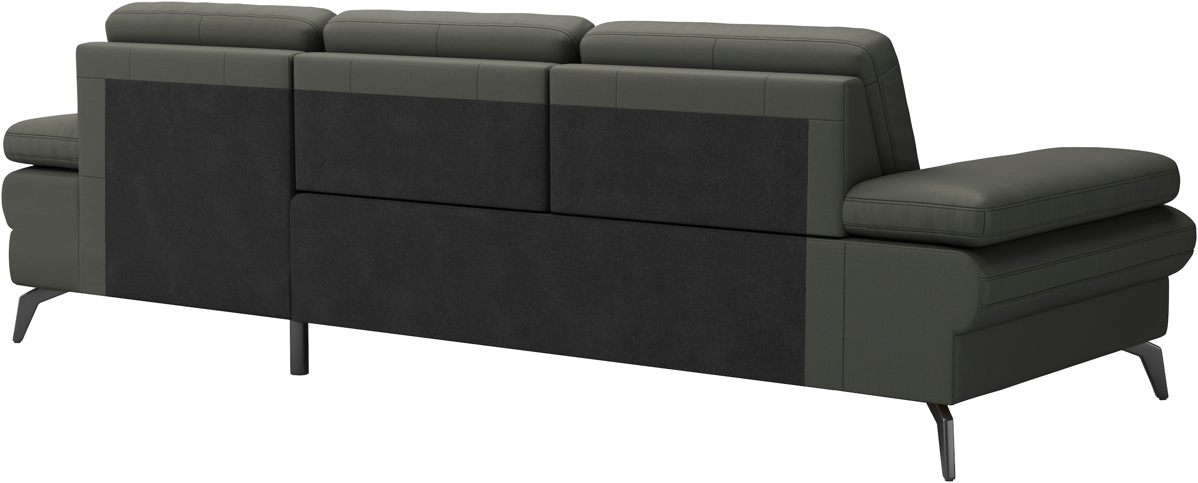 sit&more Ecksofa »Morris L-Form, inkl. Sitztiefenverstellung«, wahlweise mit Armteilverstellung, Bettfunktion & Bettkasten