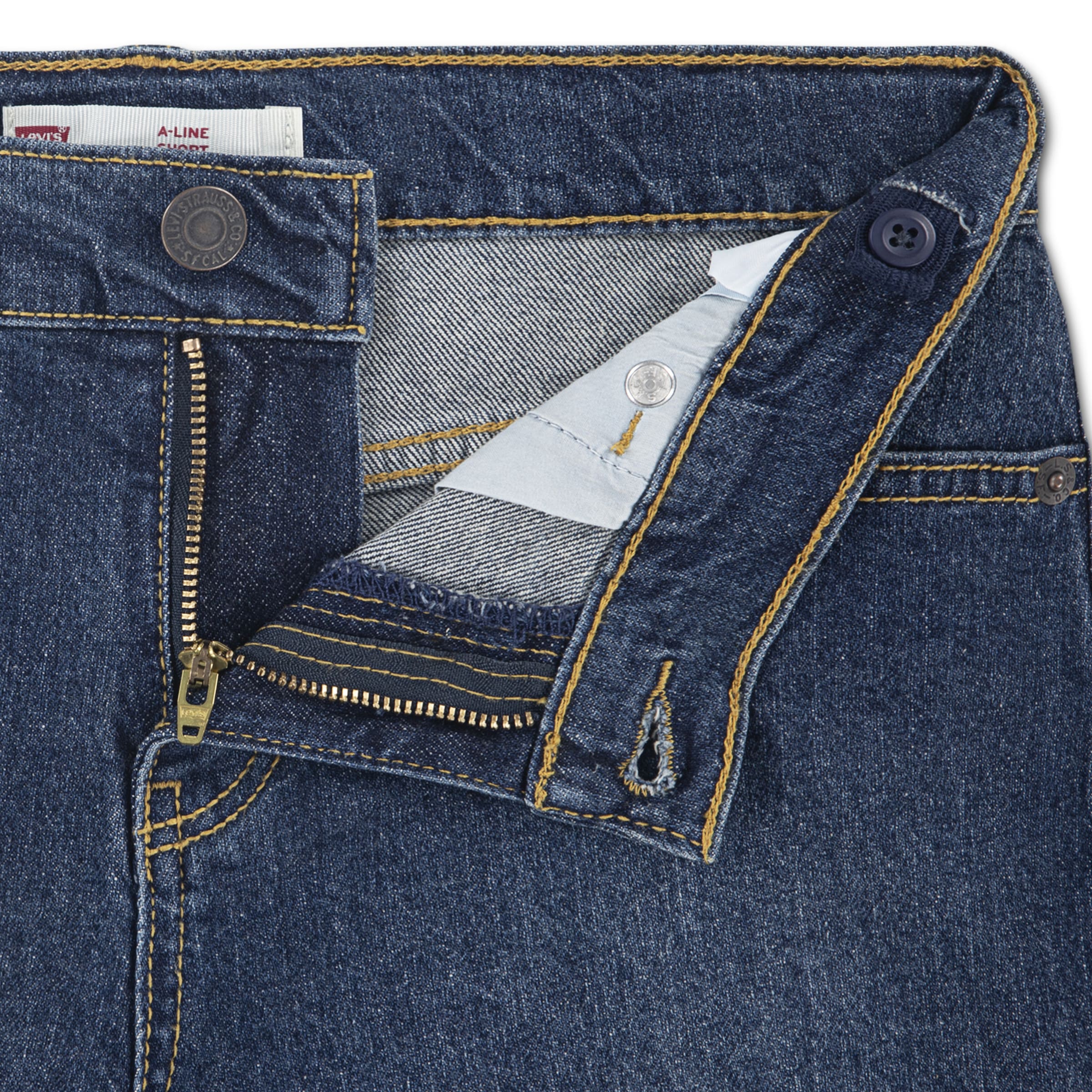 Levi's® Kids Jeansshorts »LVG A LINE SHORT« im Five-Pocket Style