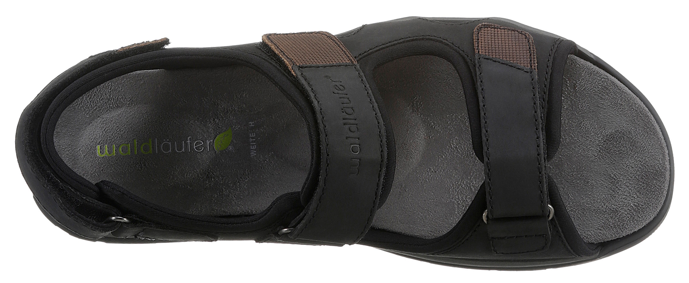 Waldläufer Sandale »H-Taro«, Sommerschuh, Klettschuh, Freizeitsandale, mit Profilsohle, H-Weite