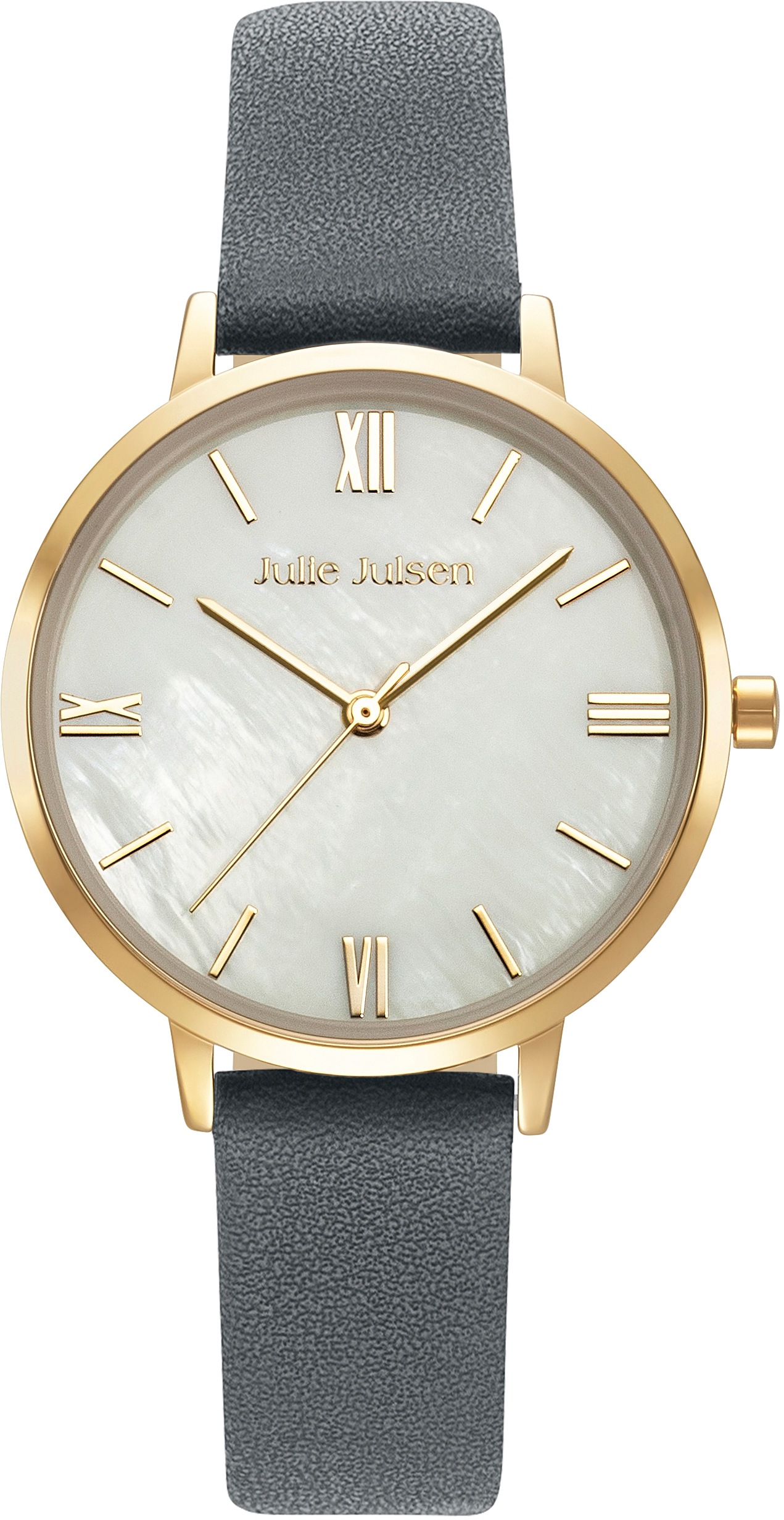 Julie Julsen Quarzuhr »BASIC ROMAN GOLD GREY JJW1431YGL-10«