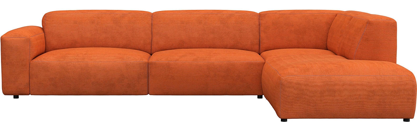 Ecksofa »Lucera, super bequem durch hochwertigen Sitzaufbau mit Kaltschaum«, modern &...