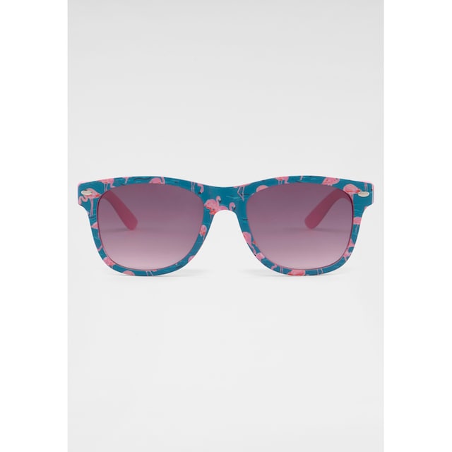 PRIMETTA Eyewear Sonnenbrille, mit Flamingos bei