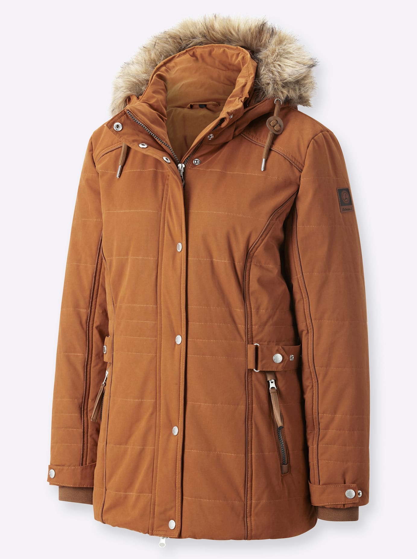 Casual Looks Steppjacke mit Kapuze