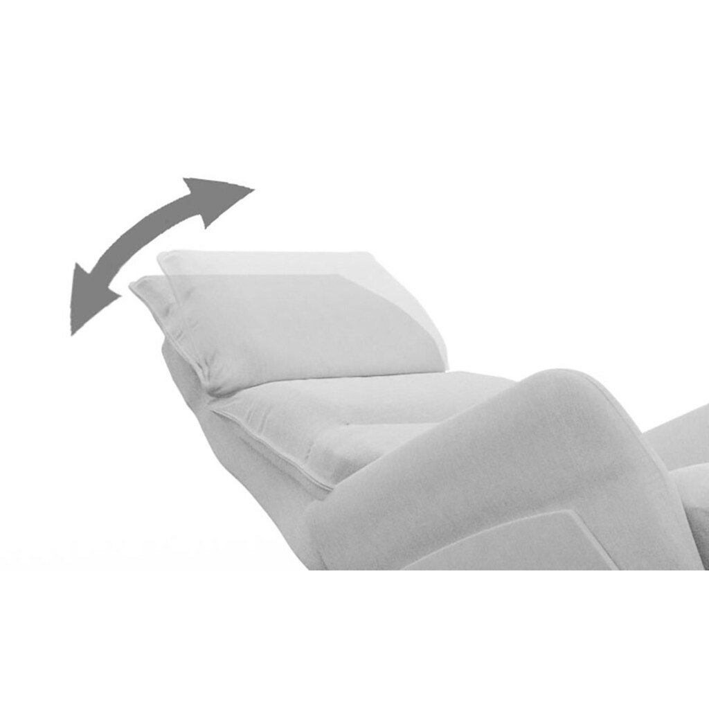 ADA trendline Relaxsessel »Thimo«, in Größe S, Liegefläche 178 cm, verstellbar, optional mit Aufstehhilfe