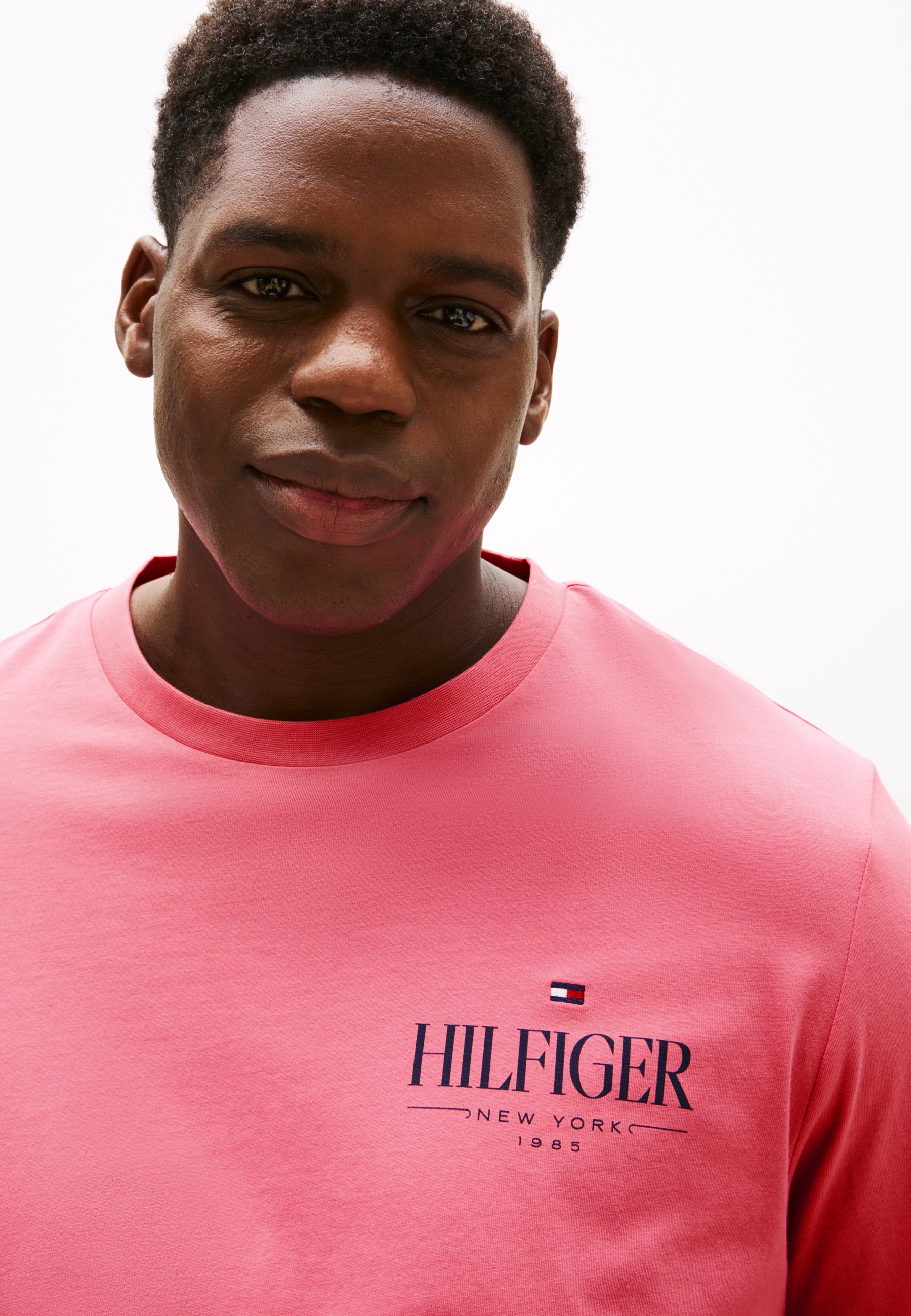 Tommy Hilfiger Big & Tall T-Shirt »BT-HILFIGER STACK TEE-B«, Große Größen