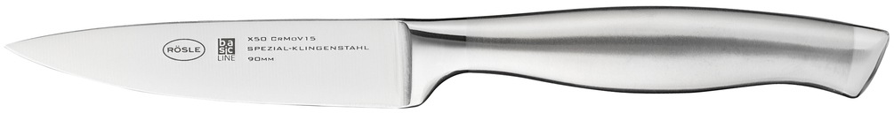 RÖSLE Spickmesser "Basic Line" für Gemüse und Fleisch, Klingenspezialstahl, ergonomischer Griff