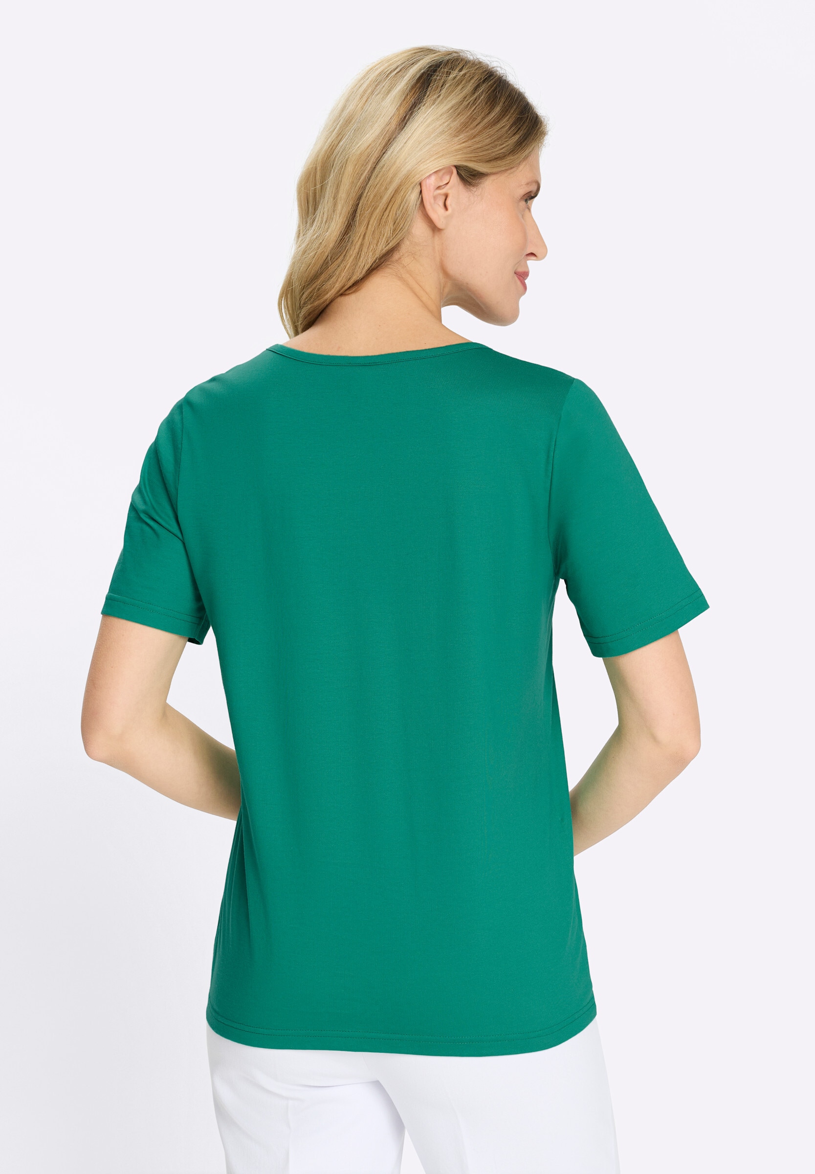 Sieh an! 2-in-1-Shirt »2-in-1-Shirt 2-in-1-Shirt mit Glitzerdruck«