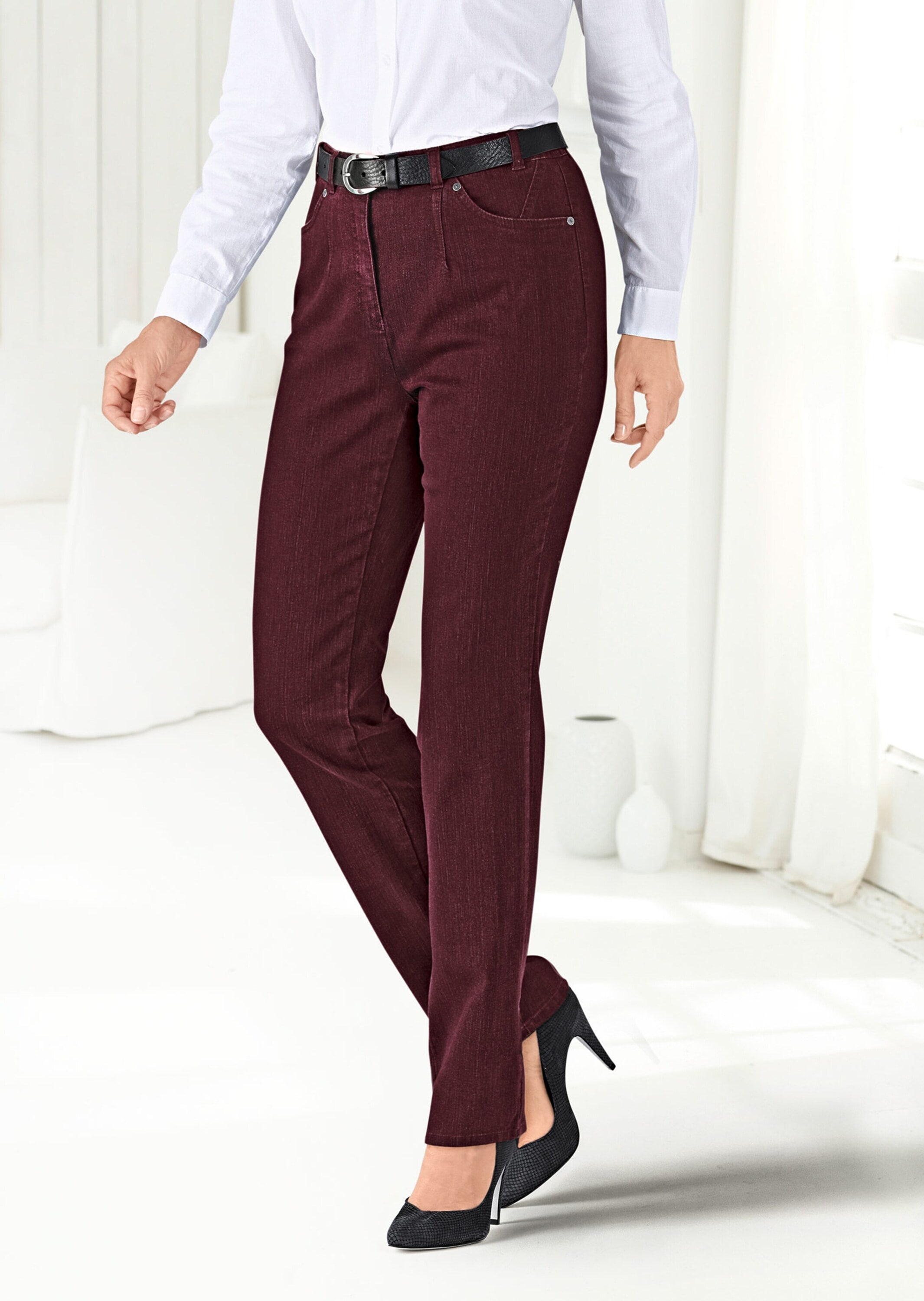 GOLDNER Regular-fit-Jeans »Classic Jeans CARLA«