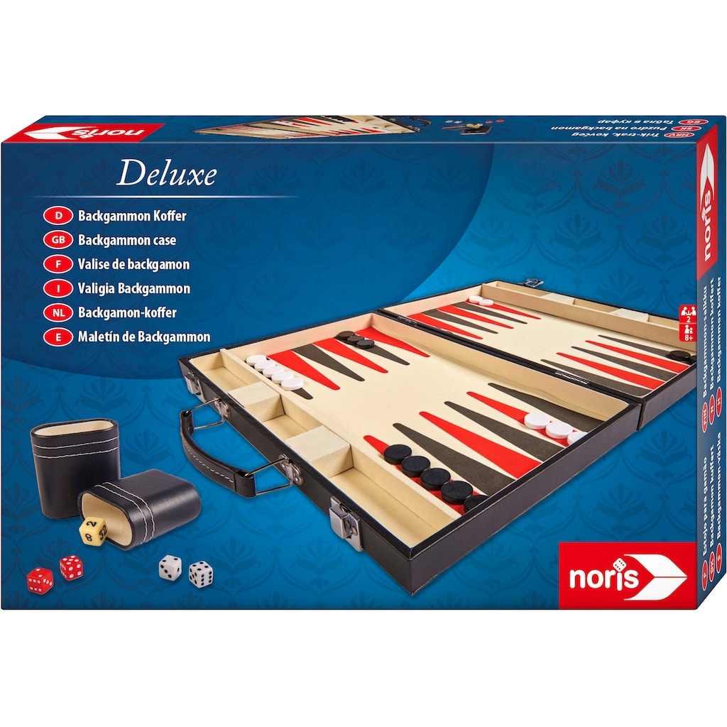 Noris Spiel »Deluxe Backgammon«