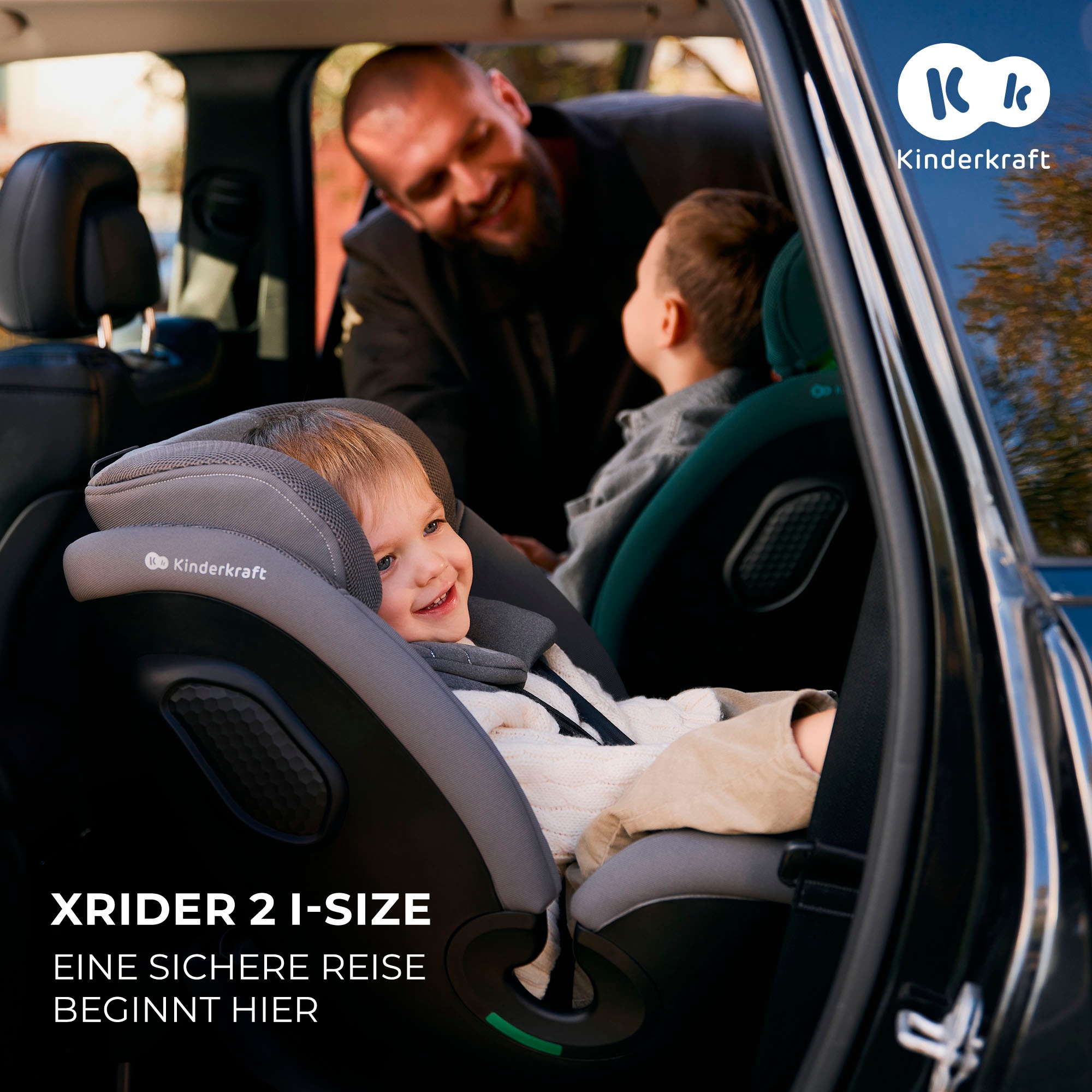 Kinderkraft Autokindersitz »XRIDER 2 i-Size« Klasse 0 / 1 / II / III (bis 36 kg)