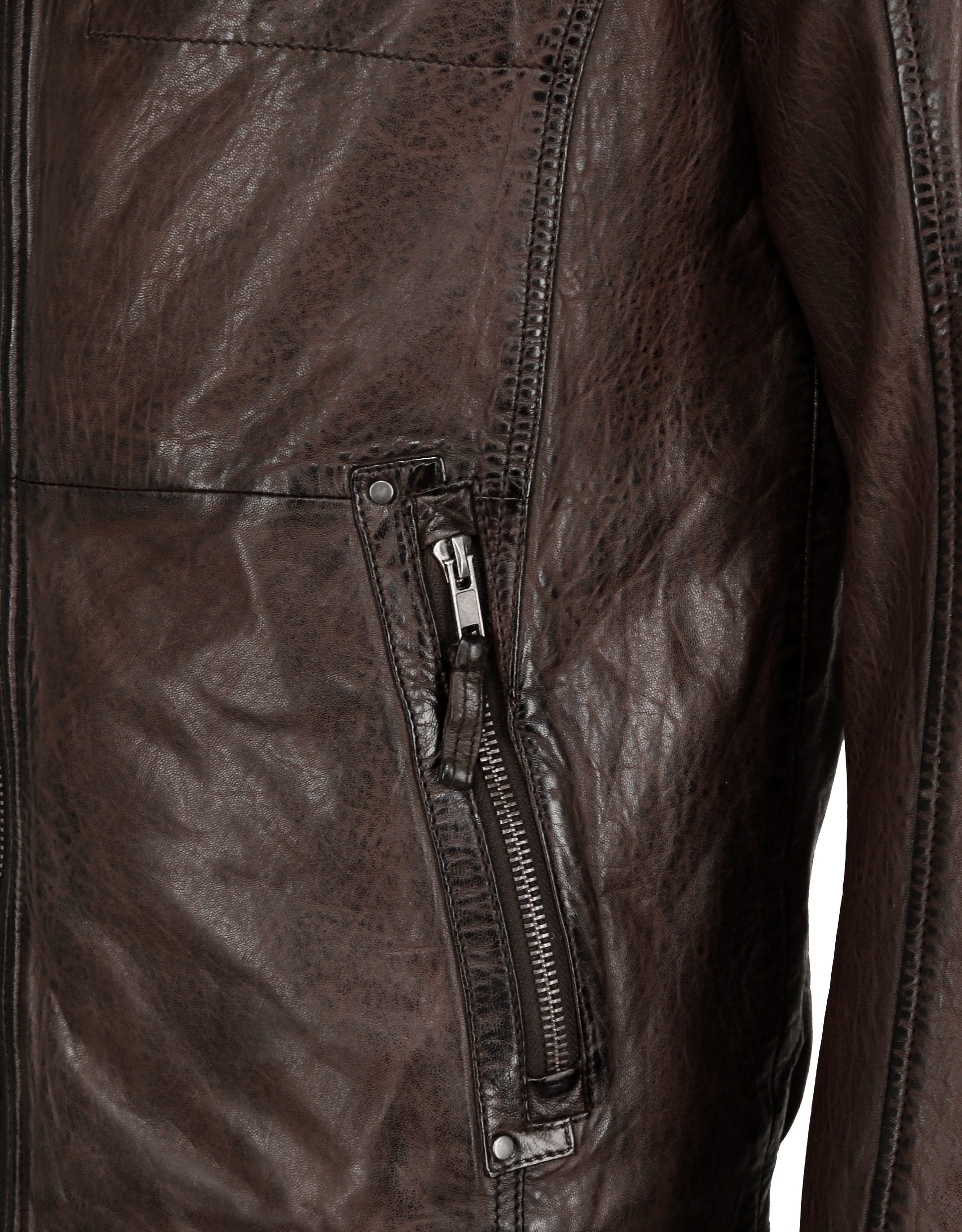MUSTANG Bikerjacke »Lederjacke 31020238«