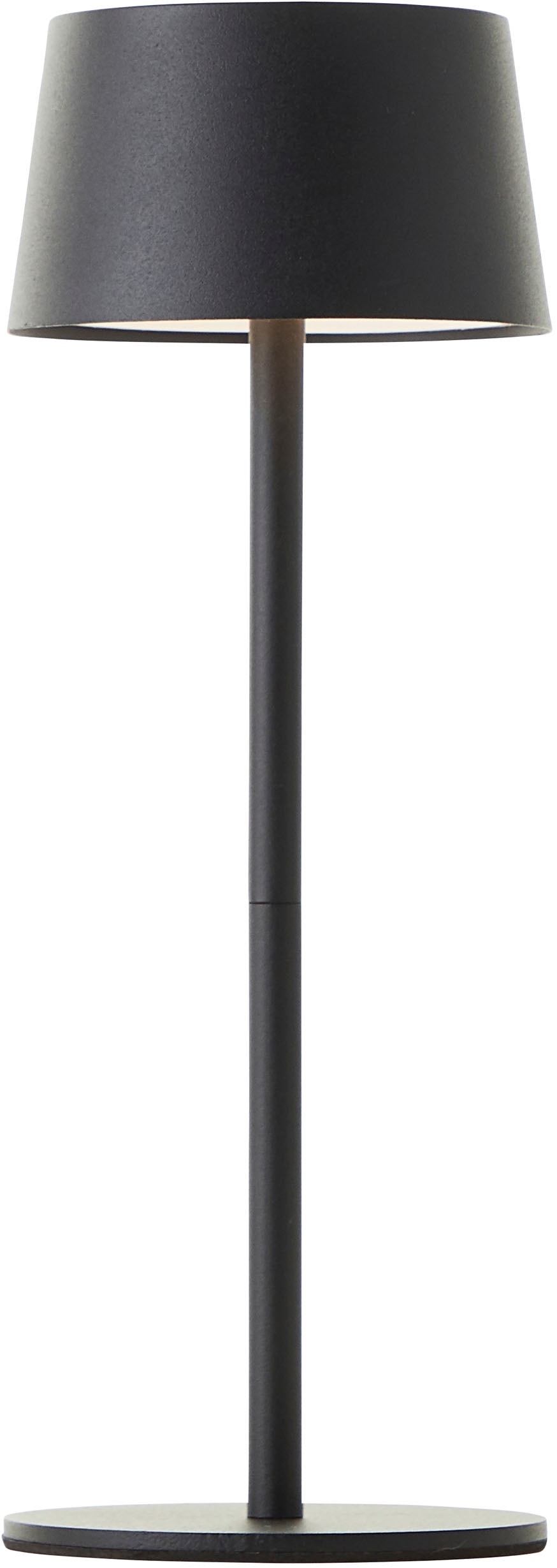 Brilliant LED Außen-Tischleuchte »Jona« LED-Modul 1 Stk. Warmweiß Kabellos, USB, H 25 cm, 170 lm, höhenverstellbar, 3000 K