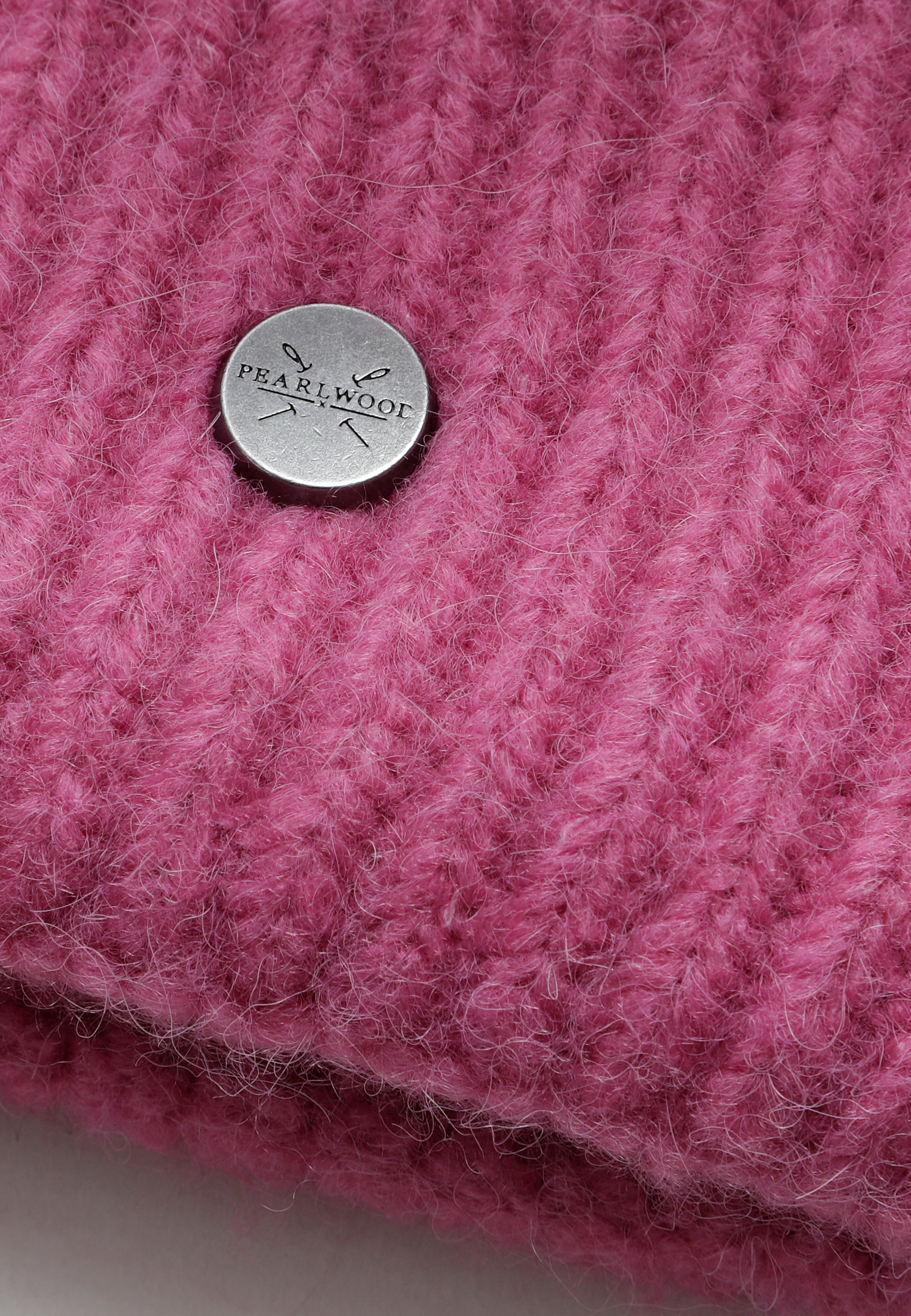 PEARLWOOD Strickmütze »ZOE« Feinripp, wärmend, breiter Umschlag