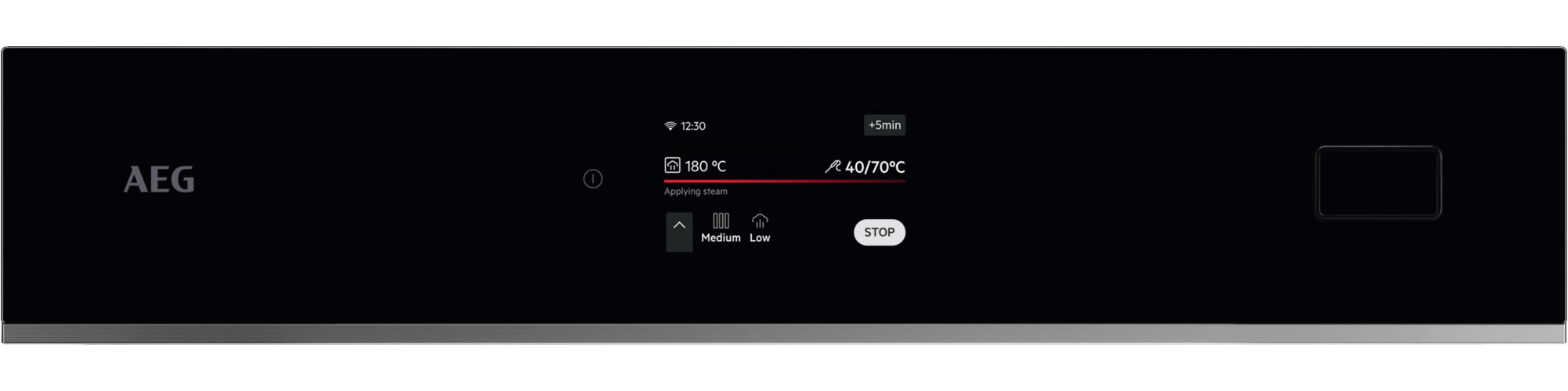AEG Einbaubackofen Serie 8000 »TB8SB72WAB« Multidampfgarer, Dampfbackofen mit 100% Dampfzugabe, Made in Germany