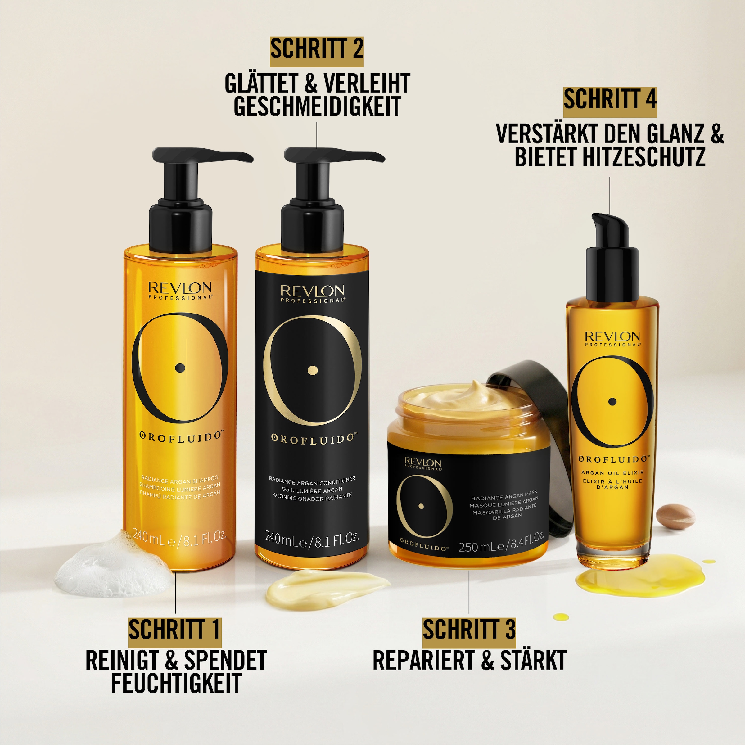 REVLON PROFESSIONAL Haaröl »OROFLUIDO ARGAN ORIGINAL ELIXIR« Vegan