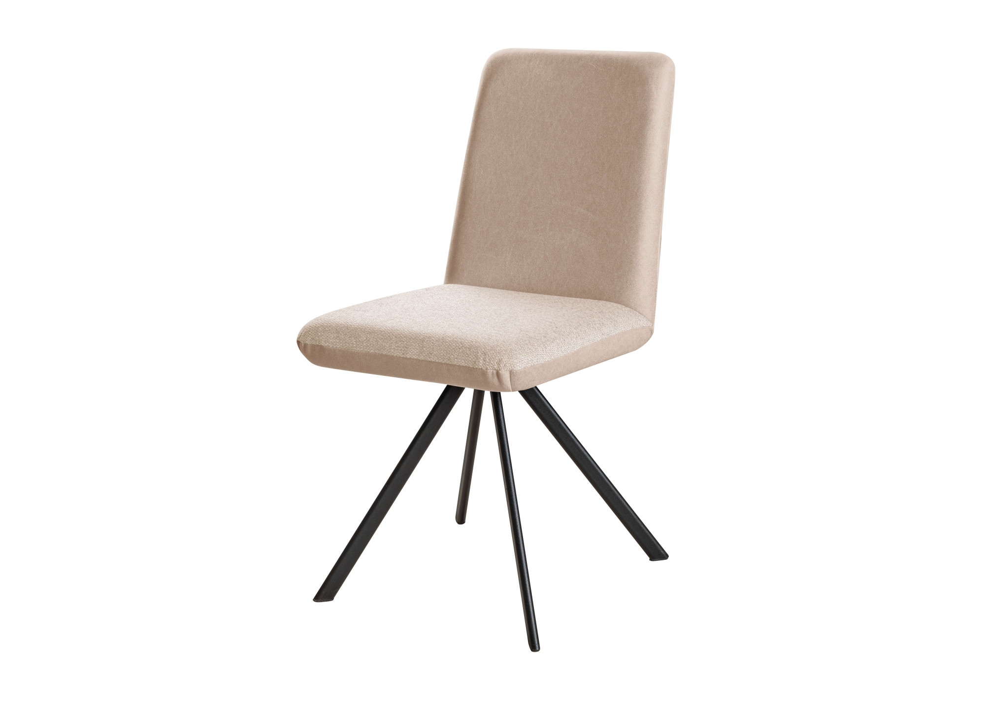 OTTO home Eckbankgruppe »Gabi Essecke, Sitzgruppe, Eckbankgruppe, Küchenbankgruppe« Set, 4tlg, 4 tlg. tlg. Gestell aus matt-schwarzem Flachmetall, stabil, 2-Stoff-Design