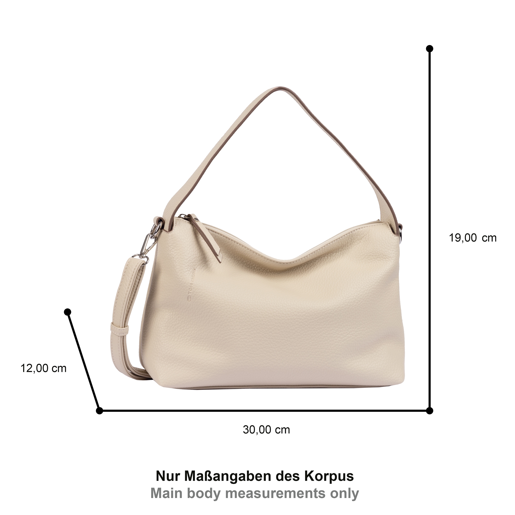 TOM TAILOR Schultertasche »Lissi« Umhängetasche, Henkeltasche, Handtasche Damen