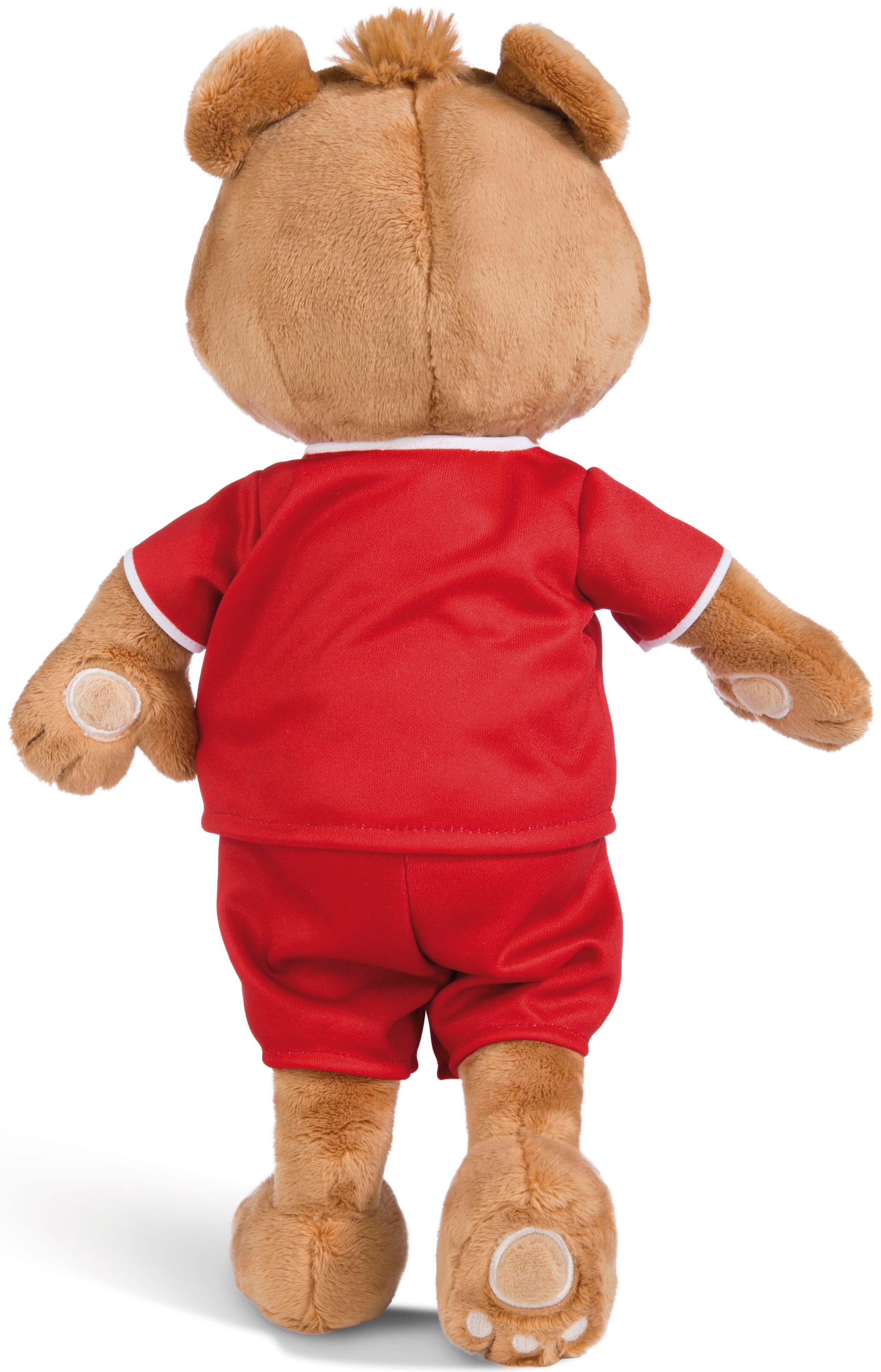 Nici Kuscheltier »FC BAYERN MÜNCHEN Bär Berni mit Trikot, 80 cm«, enthält recyceltes Material (Global Recycled Standard)