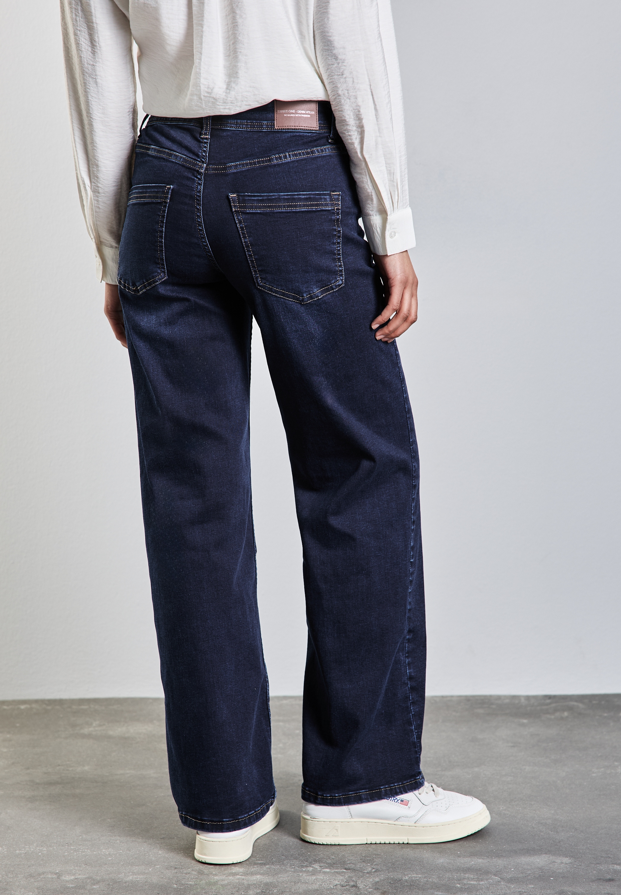 STREET ONE Weite Jeans, im Five-Pocket Style
