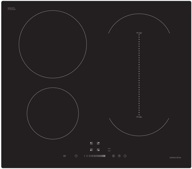Hanseatic Induktions-Kochfeld von SCHOTT CERAN®, MC-IF7127B2C-A, mit XXL mit Garantie Jahren 3 Warmhaltefunktion