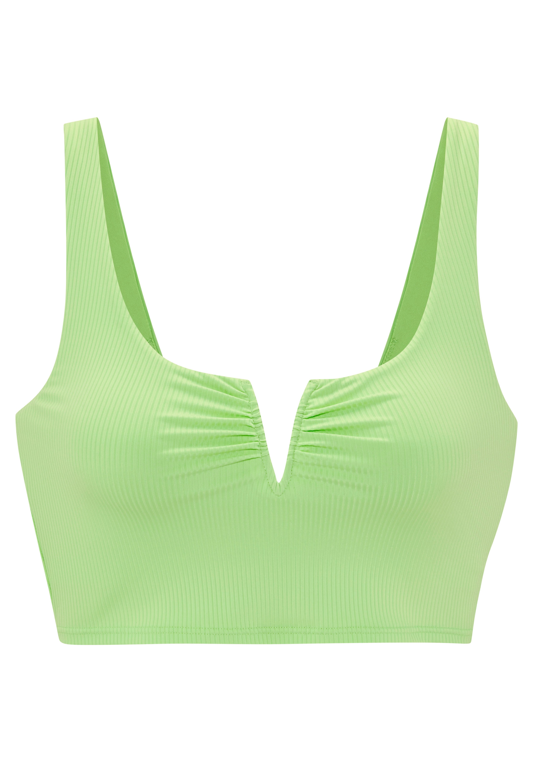 Venice Beach Crop-Bikini-Top »Lucky« mit V-Bügel Detail vorne