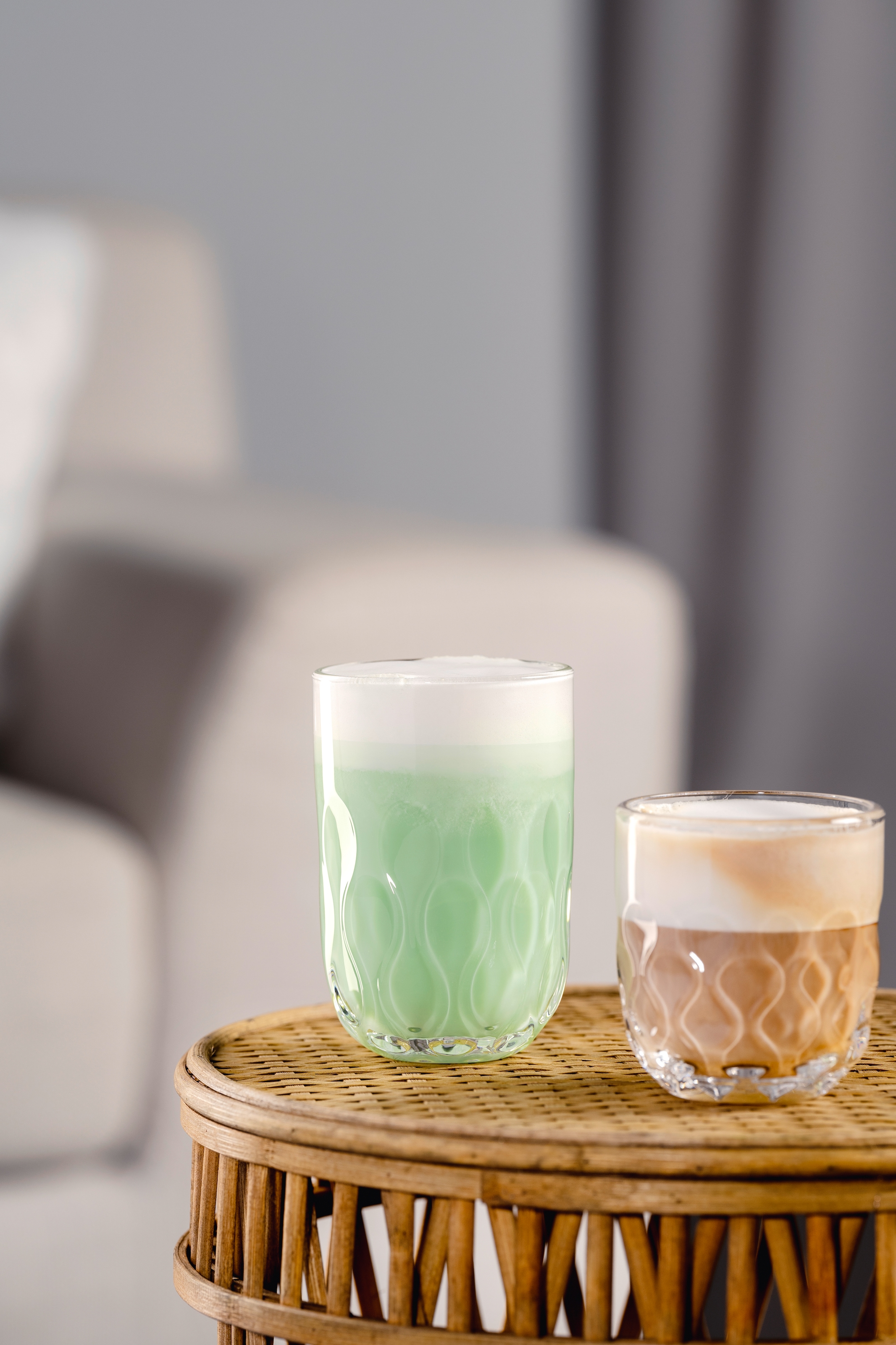 LEONARDO Latte-Macchiato-Glas »GOCCE, 380 ml, 6er-Set« 3. Variante, mit Tropfenrelief