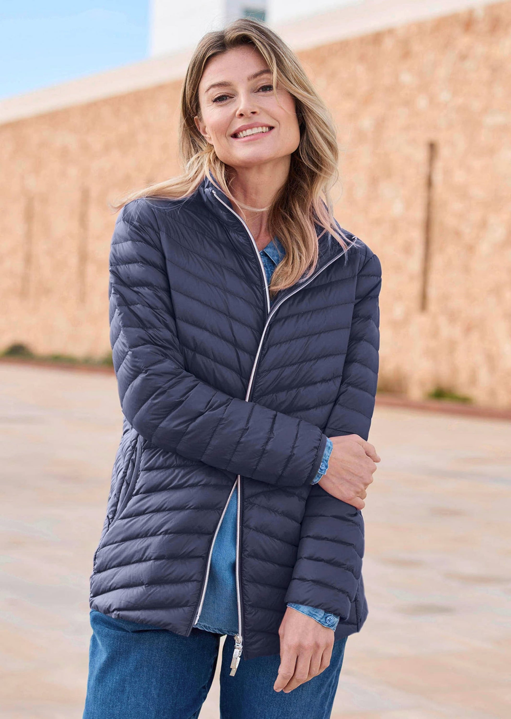 GOLDNER Steppjacke »Daunenjacke mit femininer Steppung«