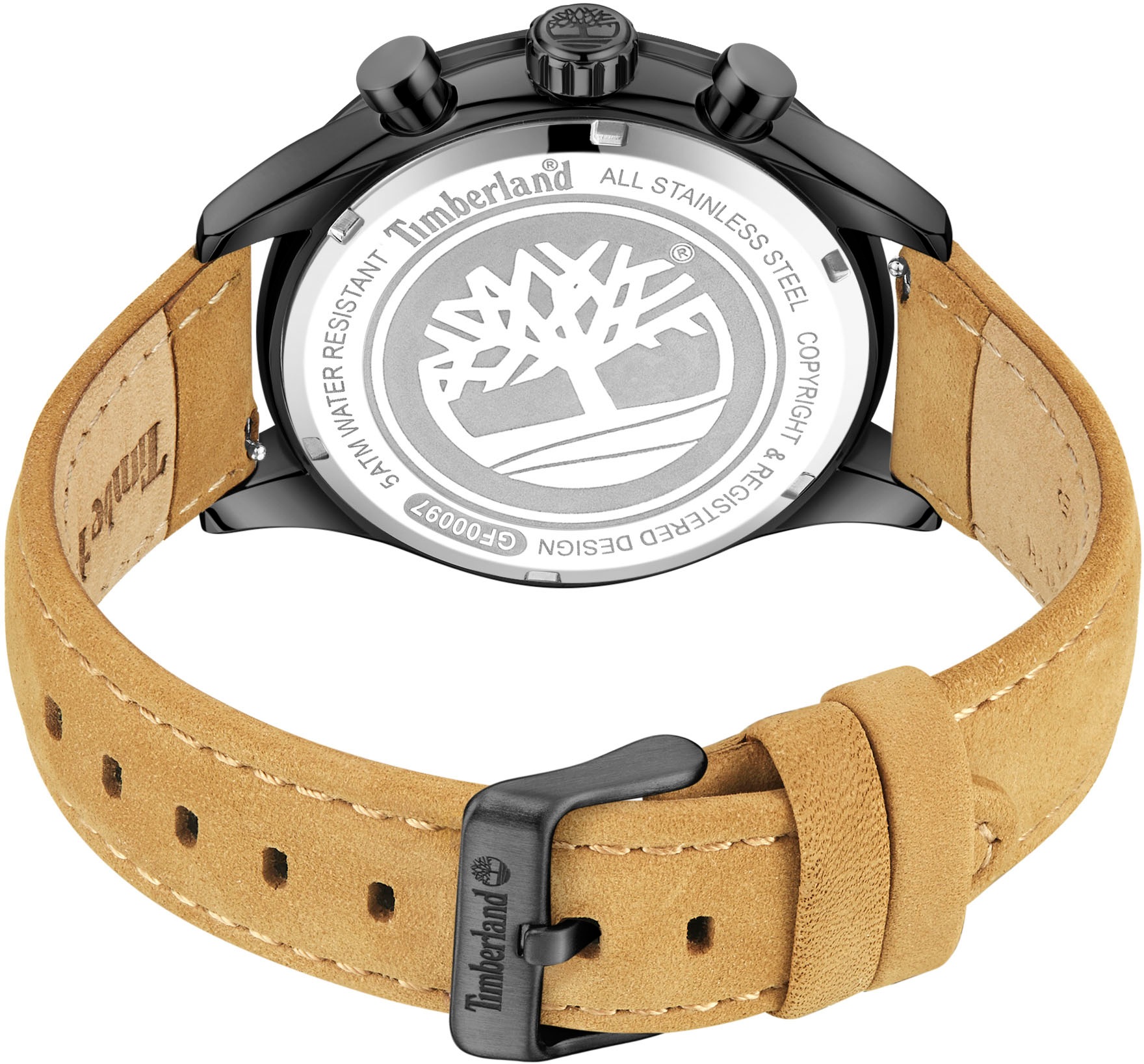 Timberland Multifunktionsuhr »ASHMONT«, Armbanduhr, Quarzuhr, Herrenuhr, Datum